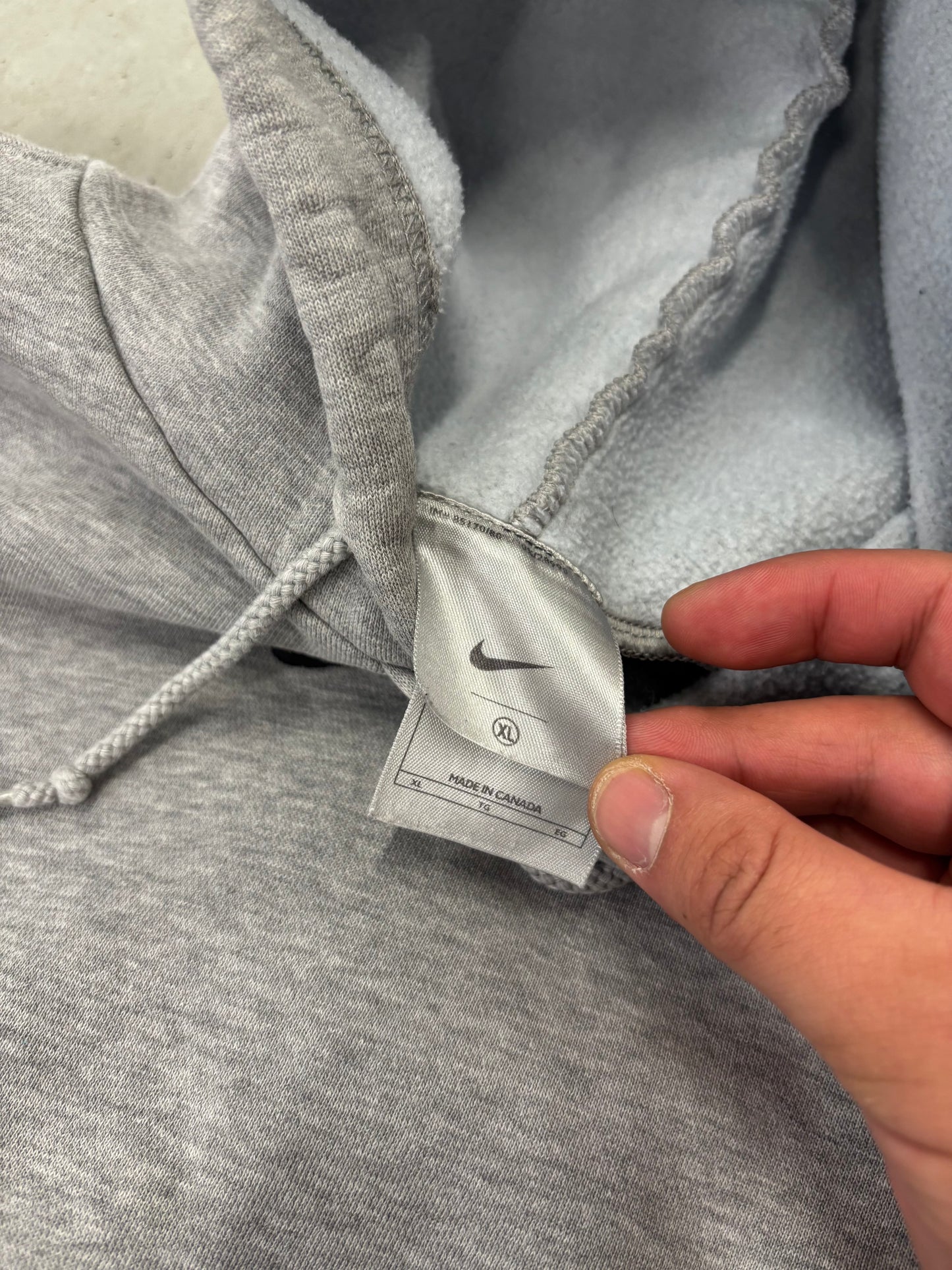 00s Nike Center Swoosh Hoodie Sz X-Large