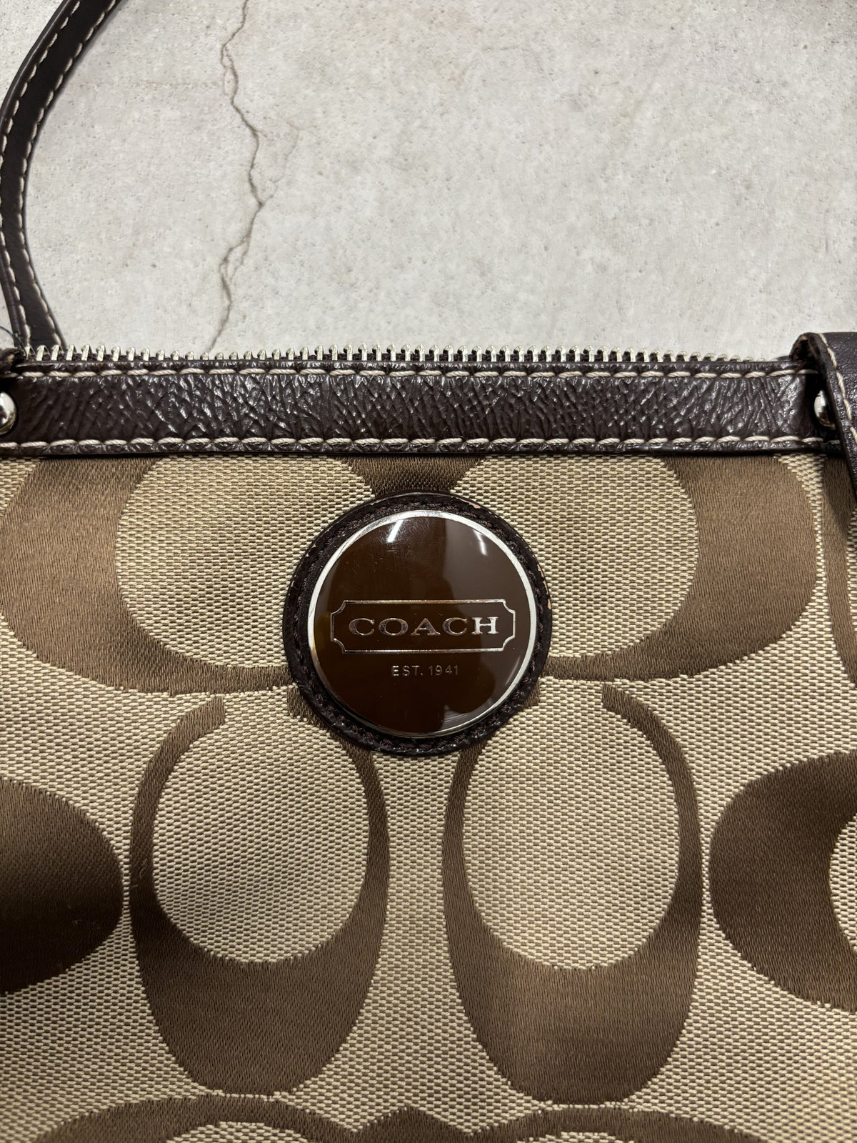 Coach Signature Canvas Tote (Day 2)
