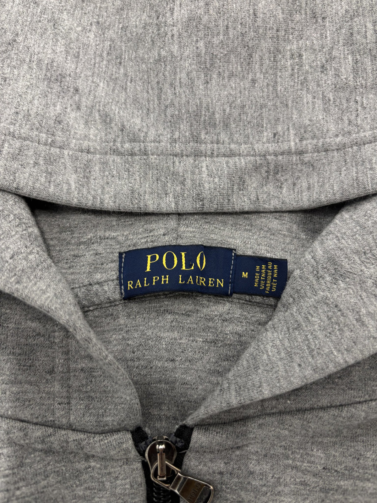 Polo Ralph Lauren Grey Zip Hoodie Sz Medium (Day 4)