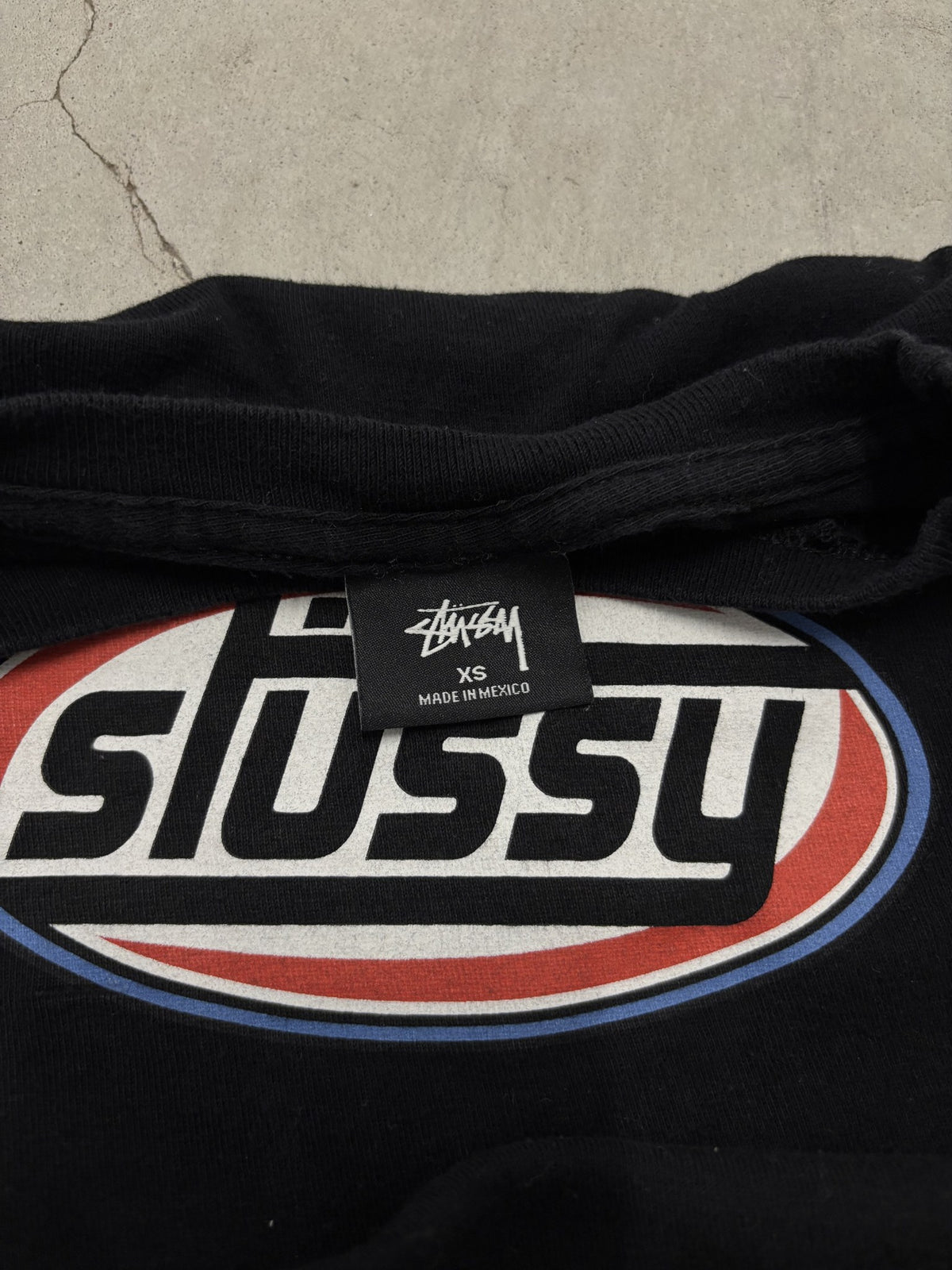 Stüssy Racing Oval Tee Size XS (Day 2)