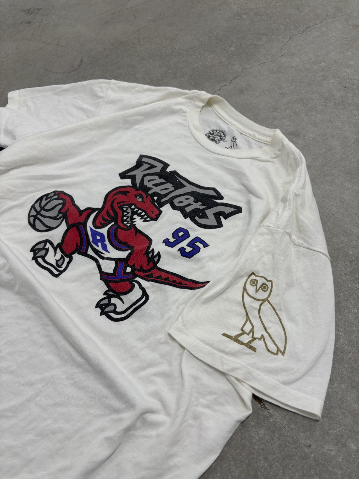 Drake Night Raptors OVO Shirt Sz Large (Day 4)