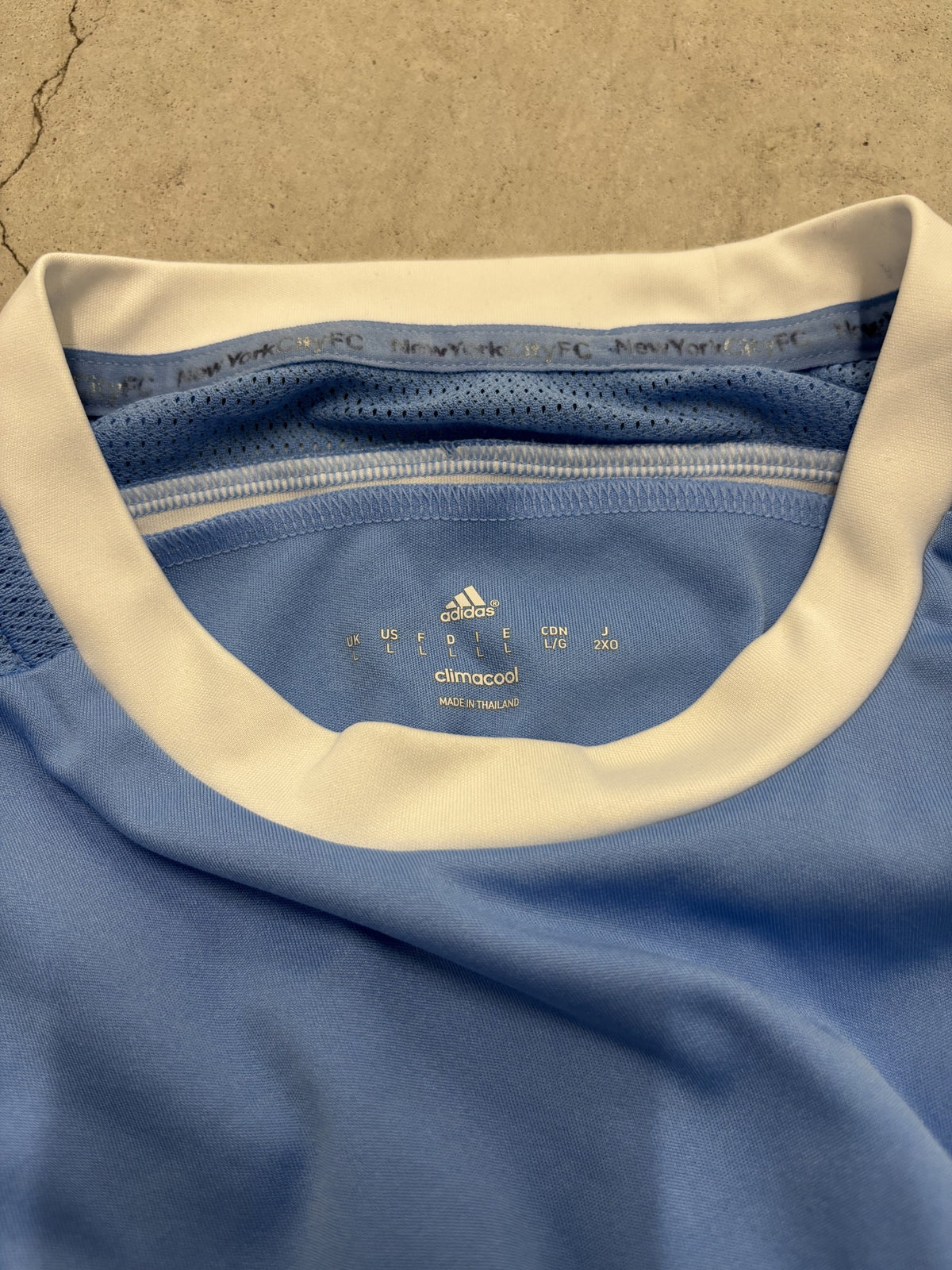 Adidas New York City FC Home Jersey Sz Large (Day 1)