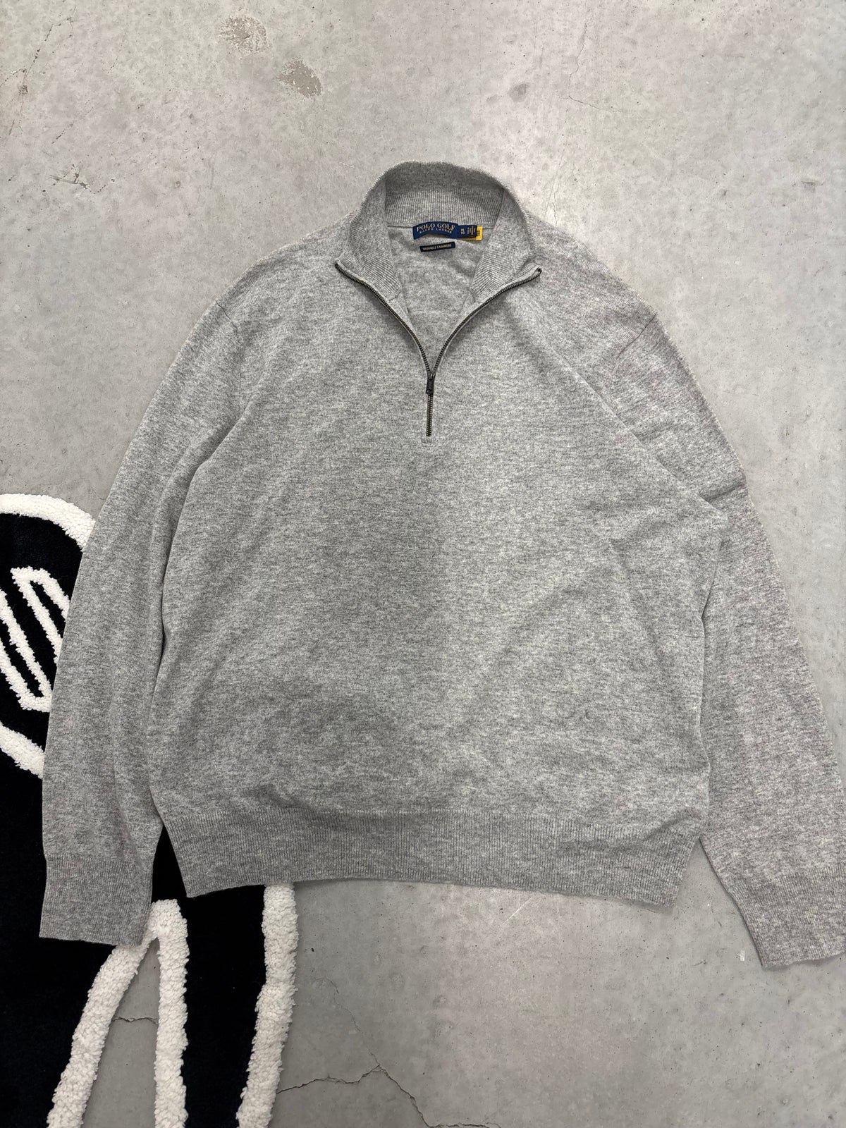 Polo Golf Ralph Lauren Washable Cashmere Quarter-Zip (Day 12)