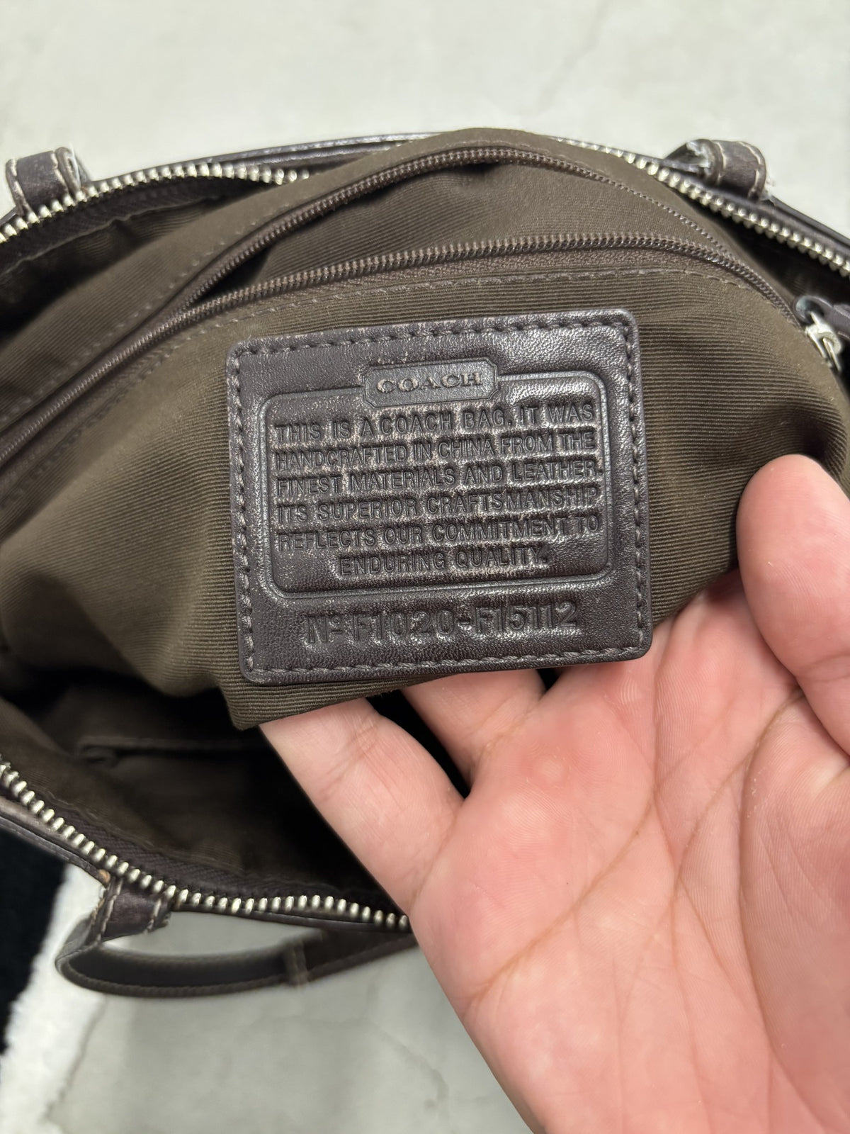 Coach Signature Canvas Tote (Day 2)