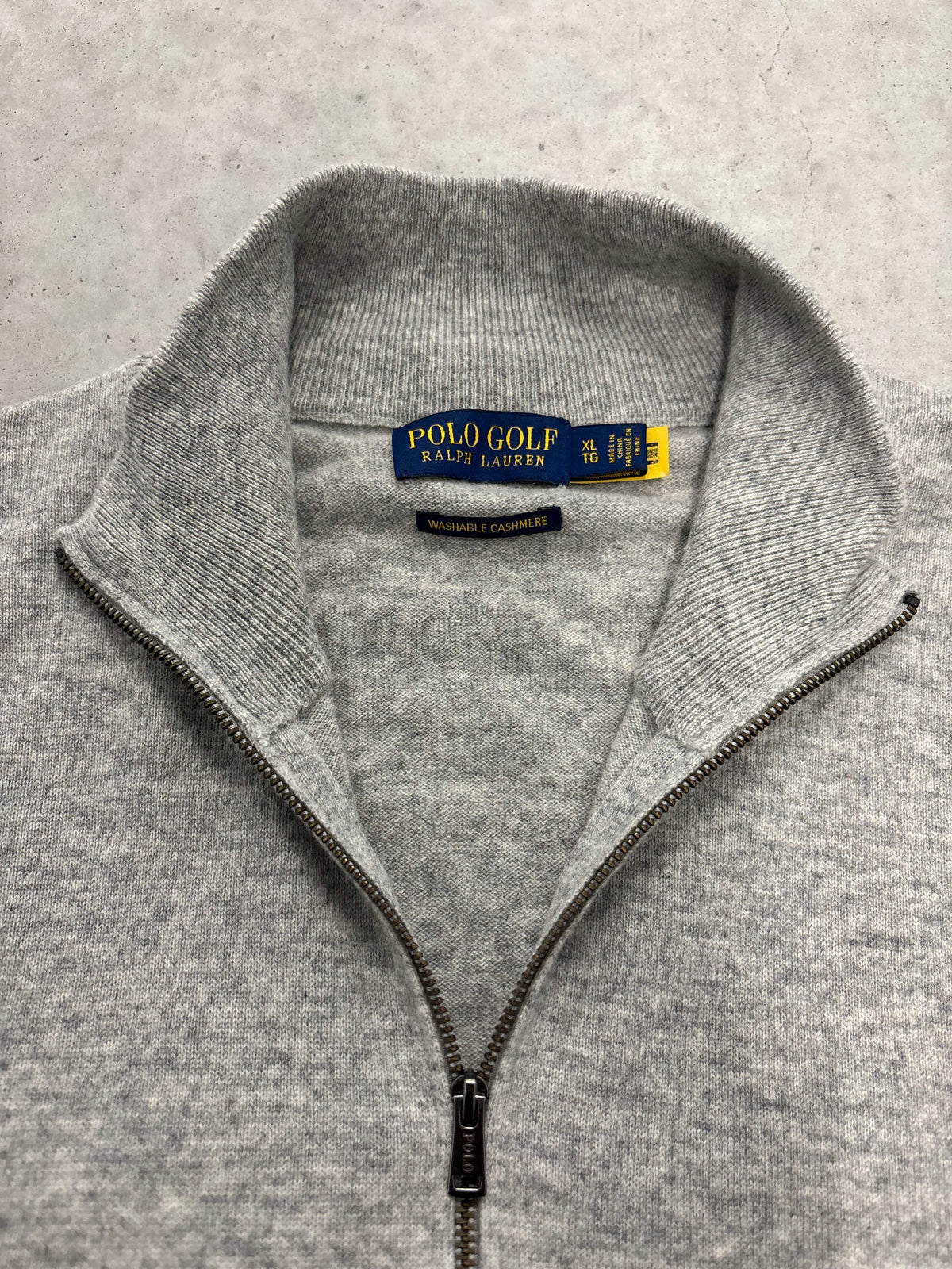 Polo Golf Ralph Lauren Washable Cashmere Quarter-Zip (Day 12)