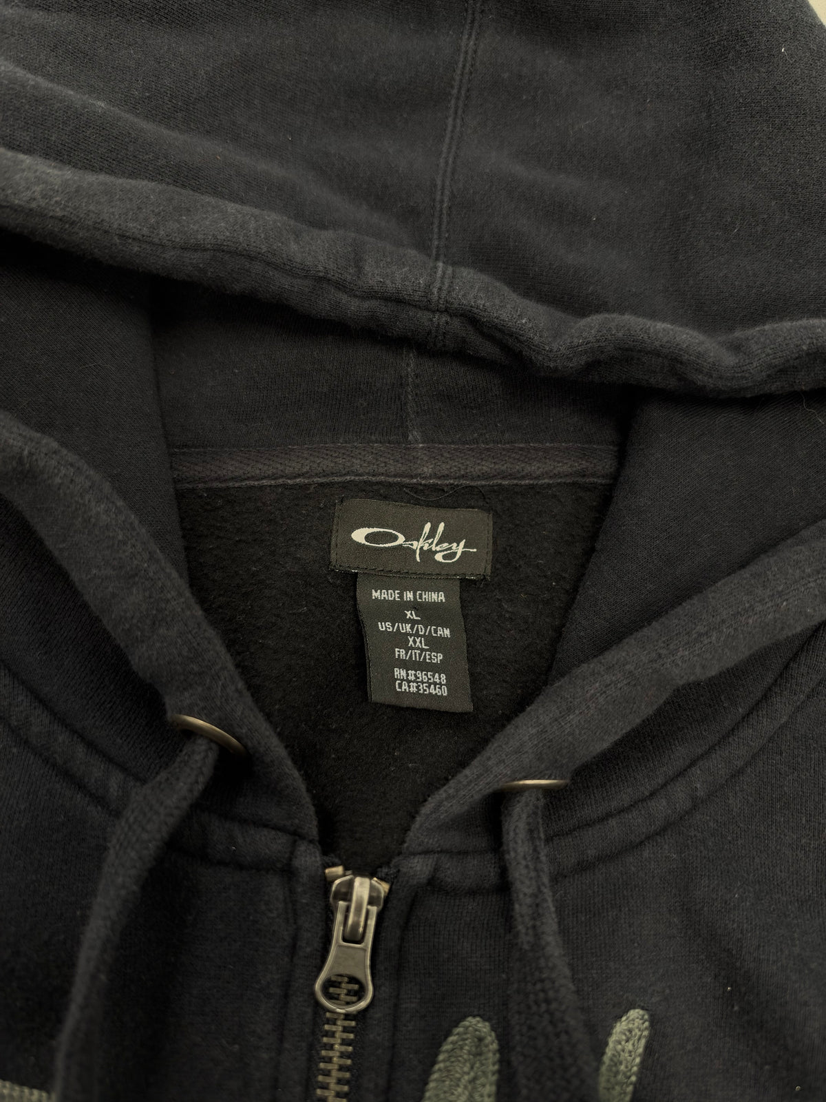 Oakley Zip Hoodie Charcoal Sz XLarge (Day 36)