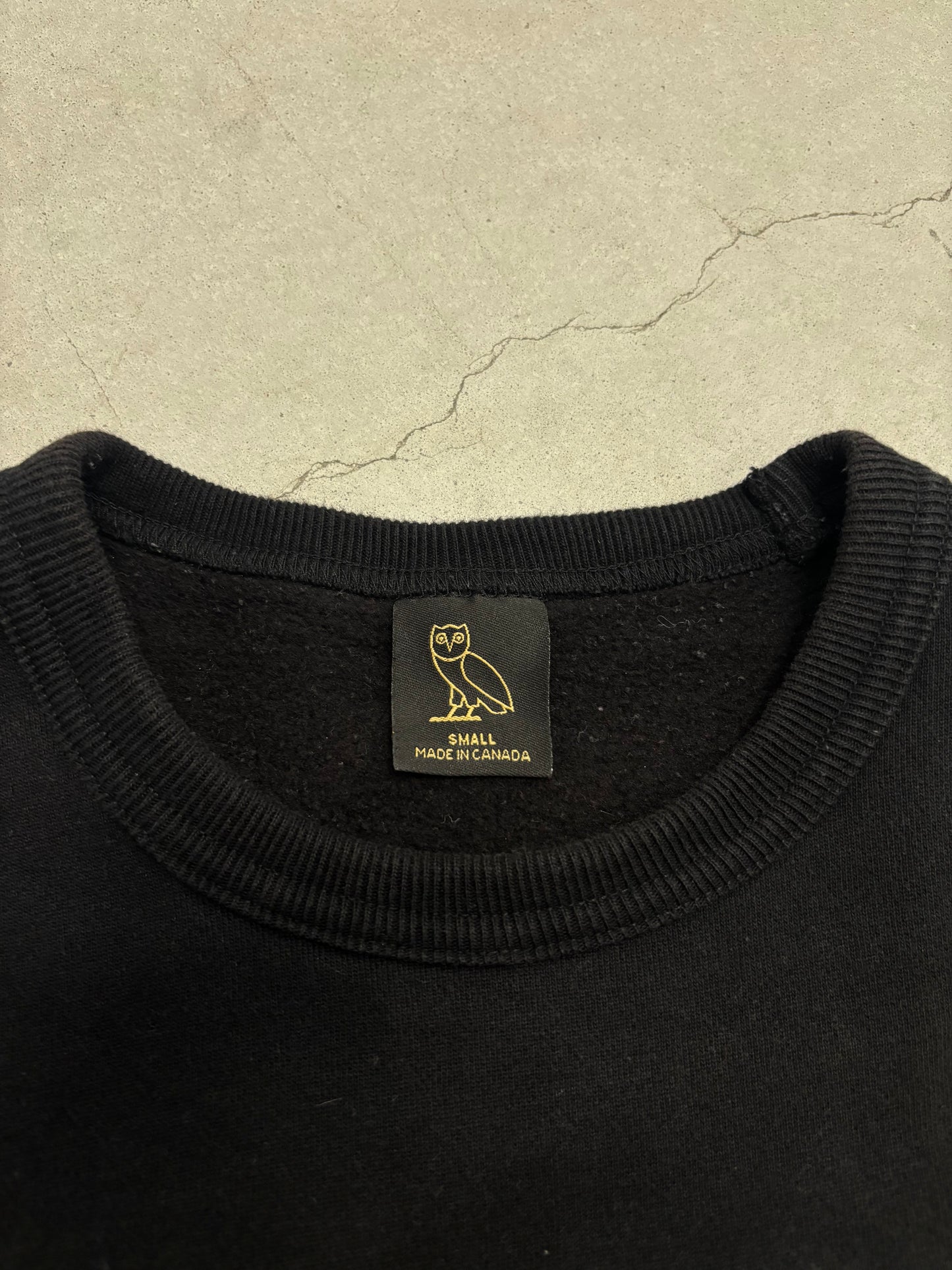 OVO Marigold Embroidered Crewneck Sz Small (Day 6)