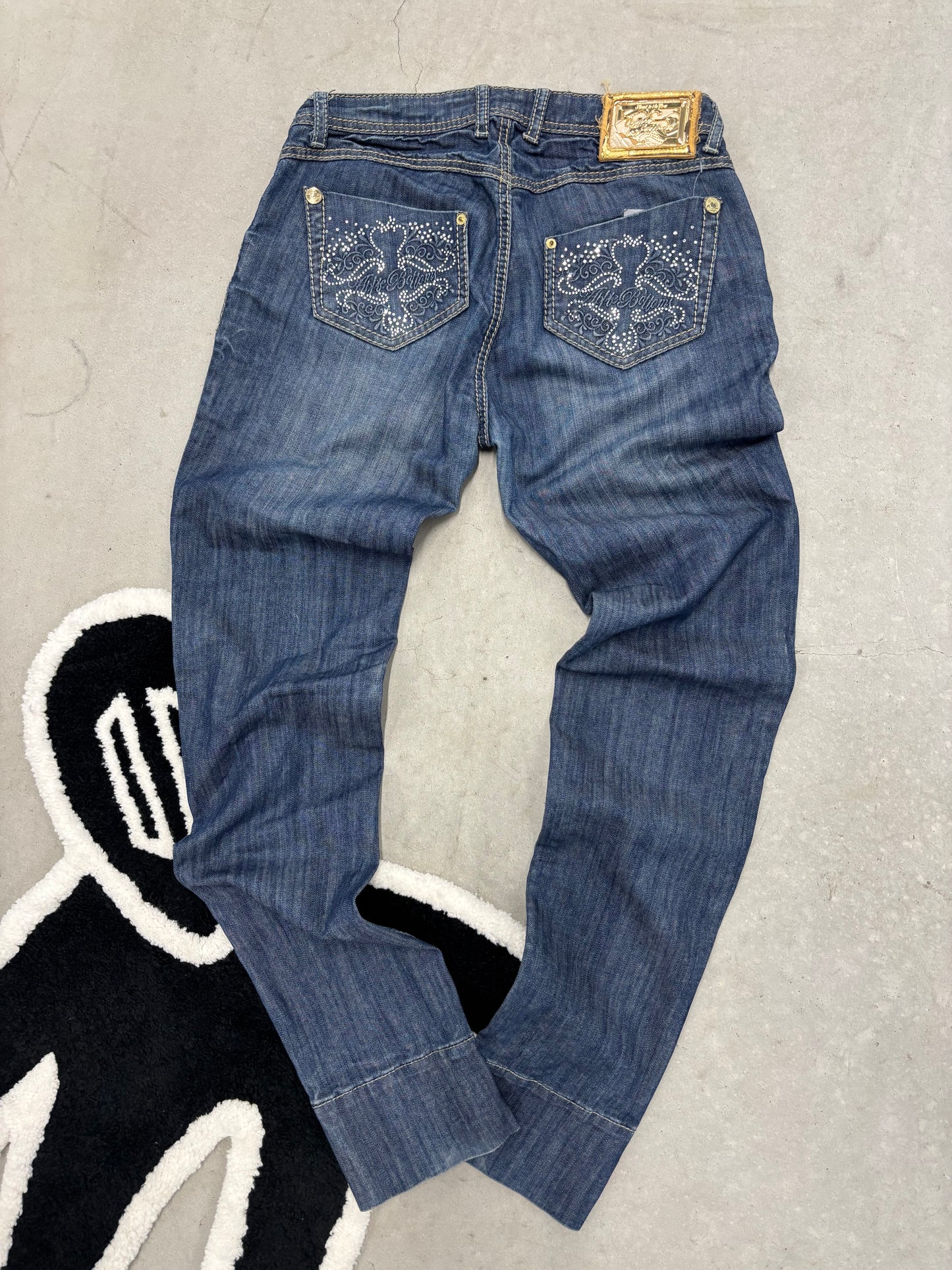 Apple Bottoms Embellished Jeans Sz 9/10