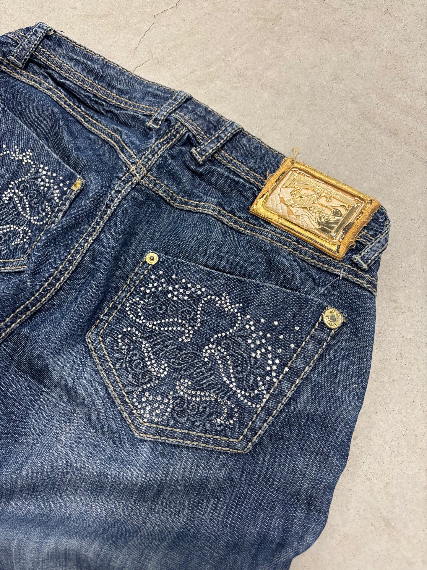 Apple Bottoms Embellished Jeans Sz 9/10