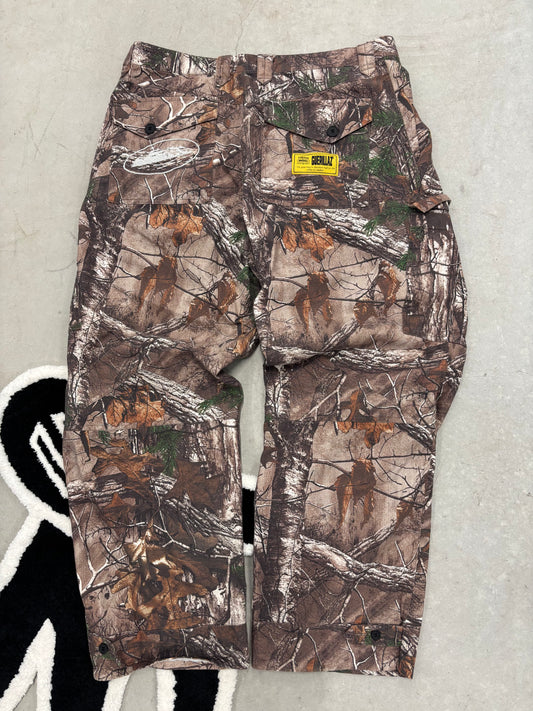 Corteiz Guerillaz Cargos Realtree Camo Sz 38
