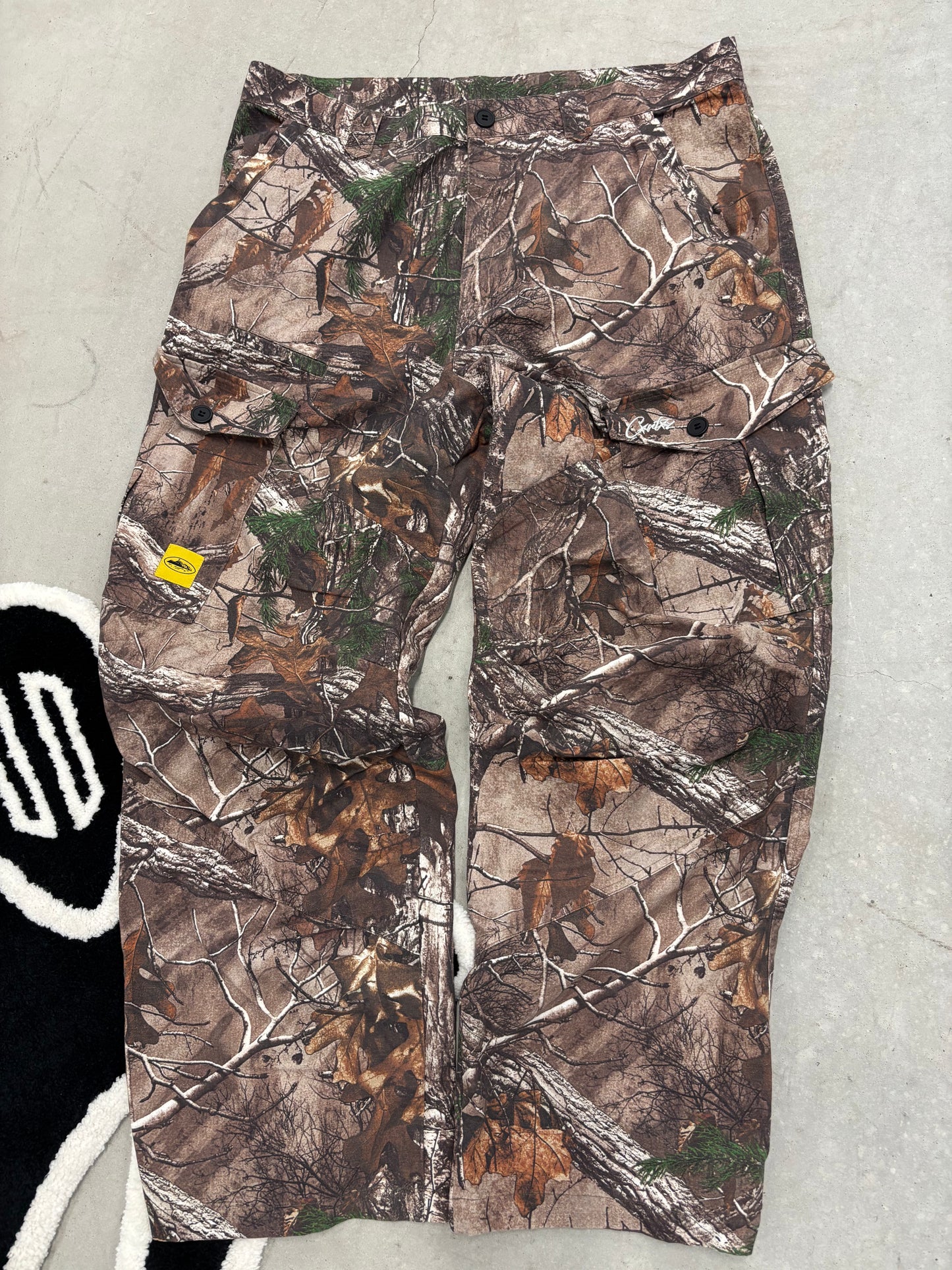 Corteiz Guerillaz Cargos Realtree Camo Sz 38