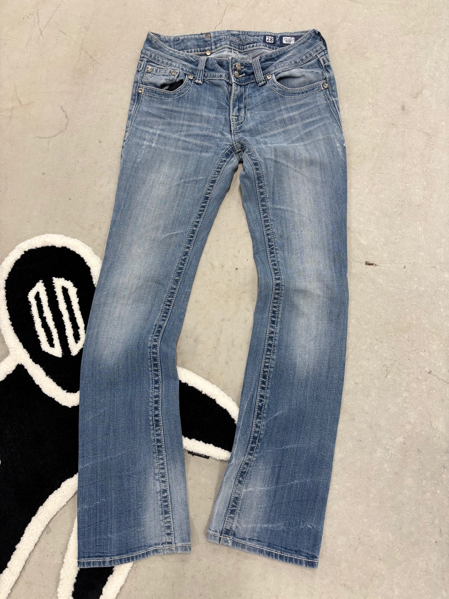 Miss Me Bootcut Jeans Sz 28