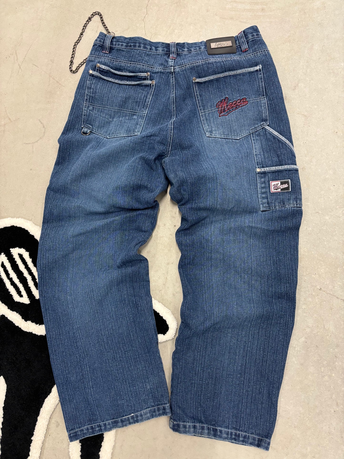 Vintage Mecca Denim Jeans Sz 38