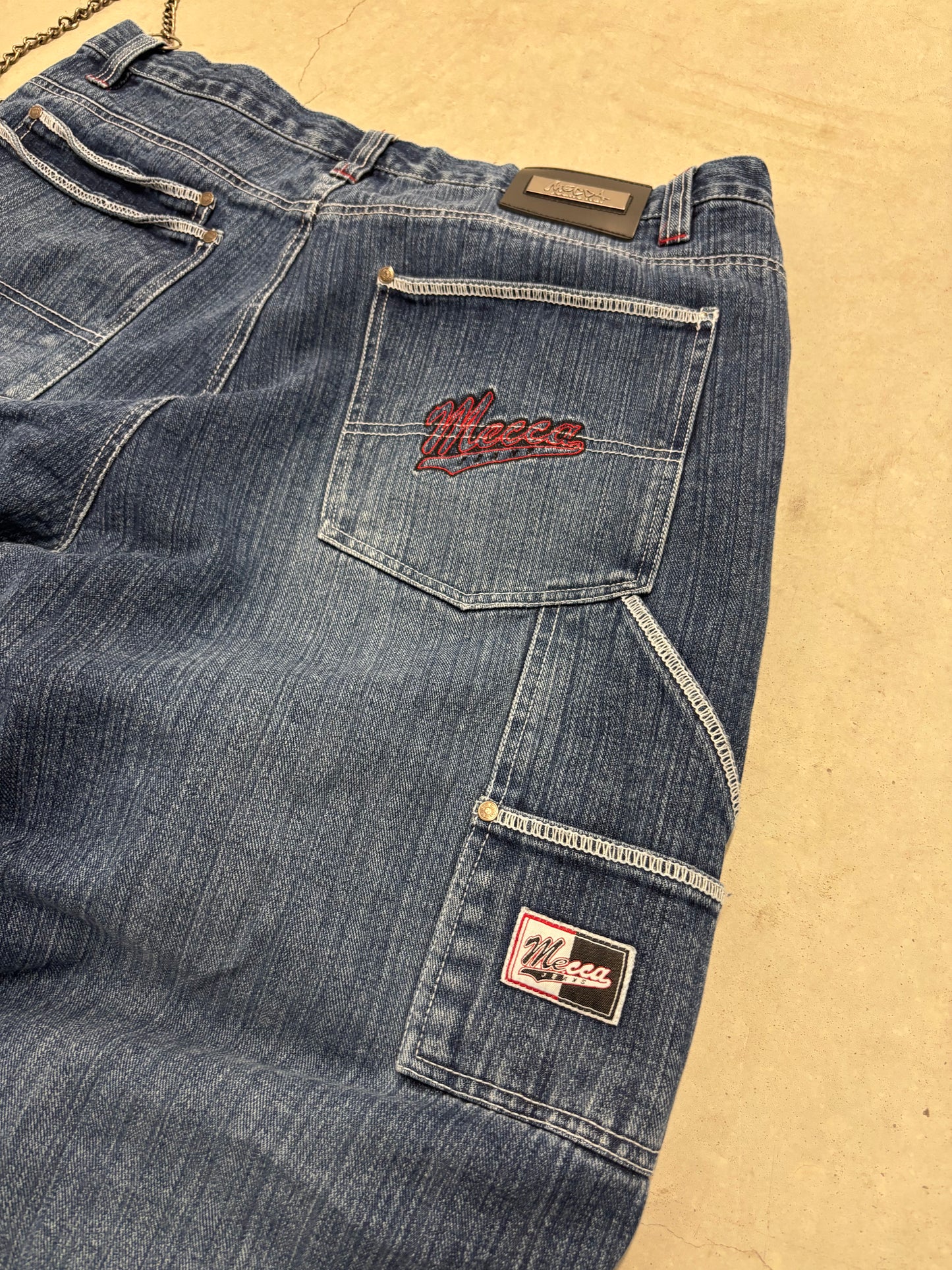 Vintage Mecca Denim Jeans Sz 38