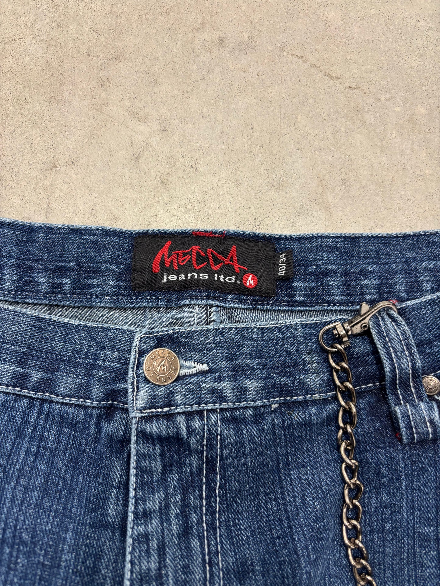 Vintage Mecca Denim Jeans Sz 38