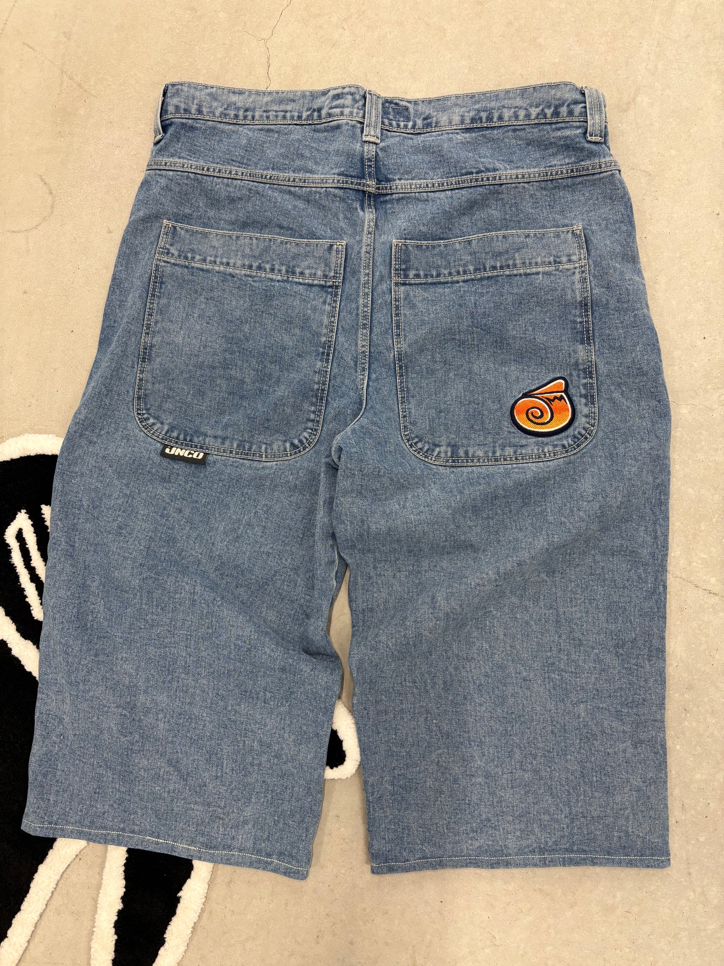 Vintage JNCO Shortened Denim Jorts Sz 42