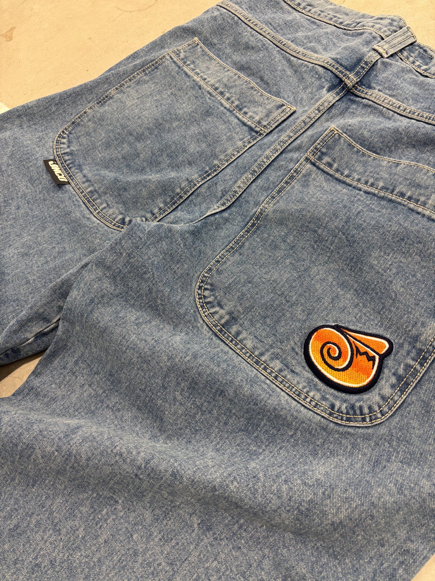 Vintage JNCO Shortened Denim Jorts Sz 42