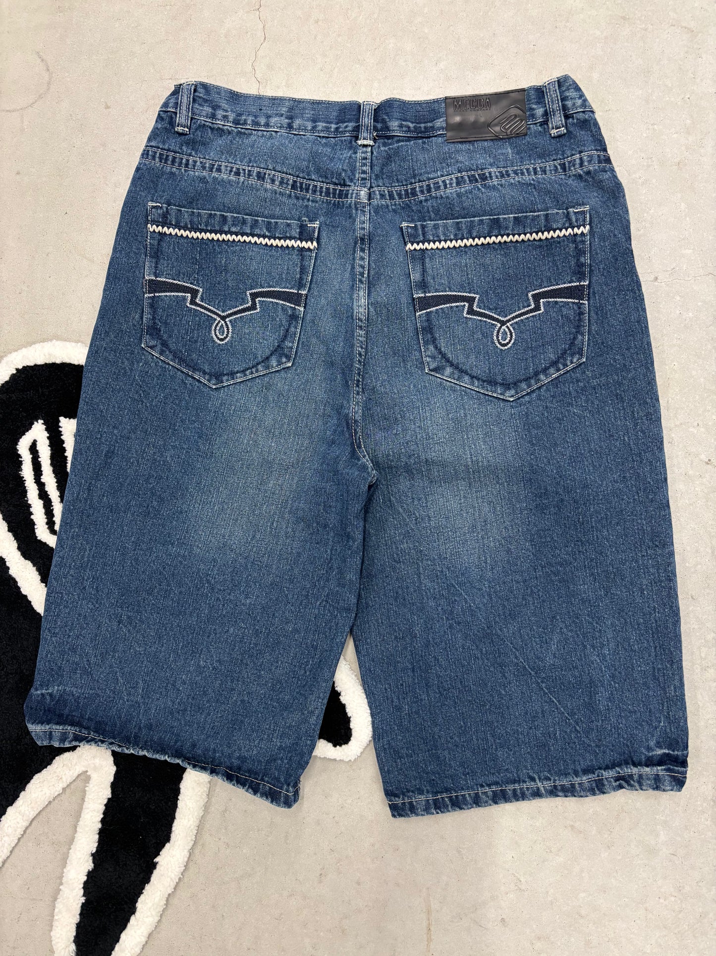 Vintage Mecca Denim Jorts Sz 38