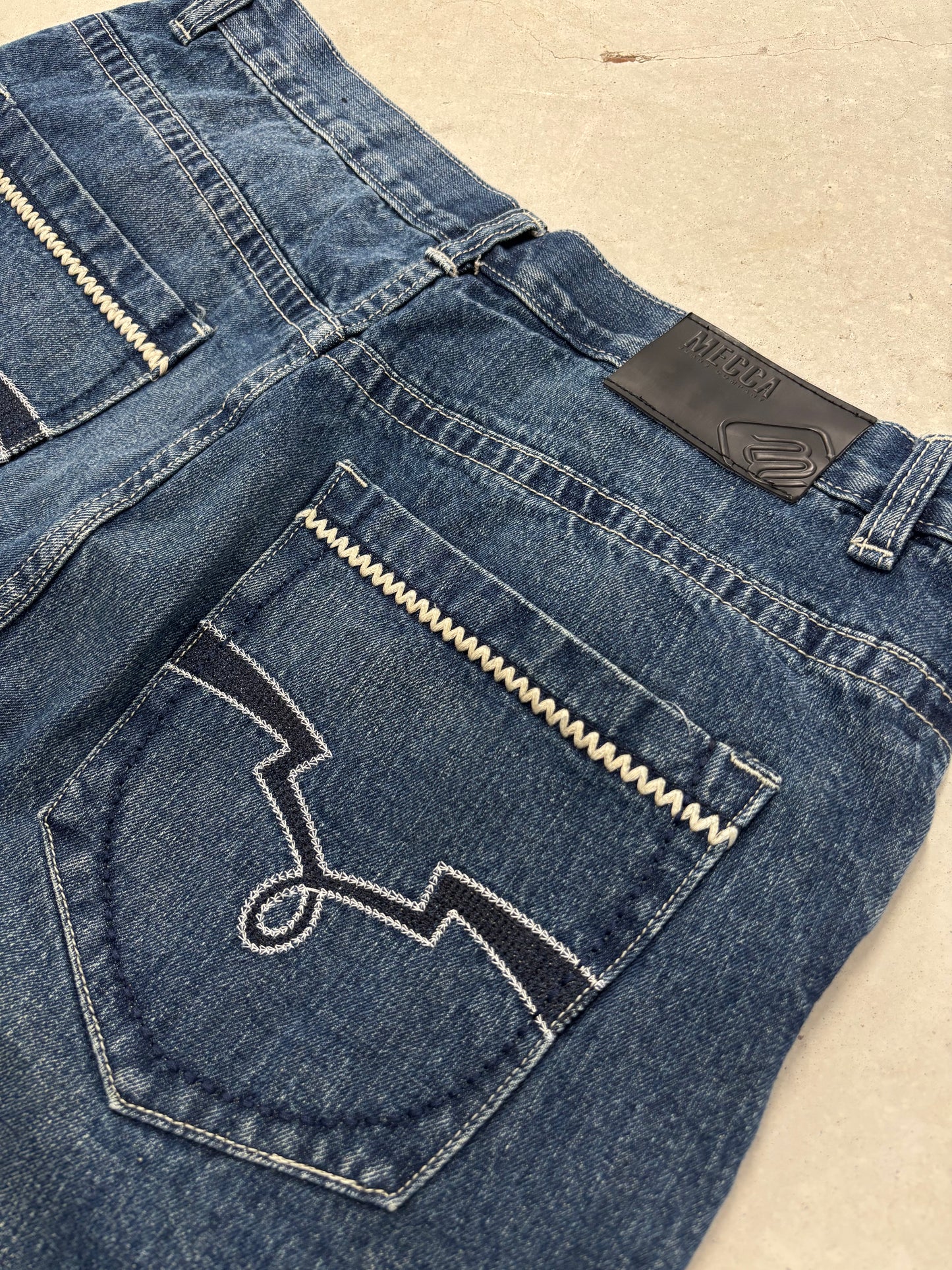 Vintage Mecca Denim Jorts Sz 38