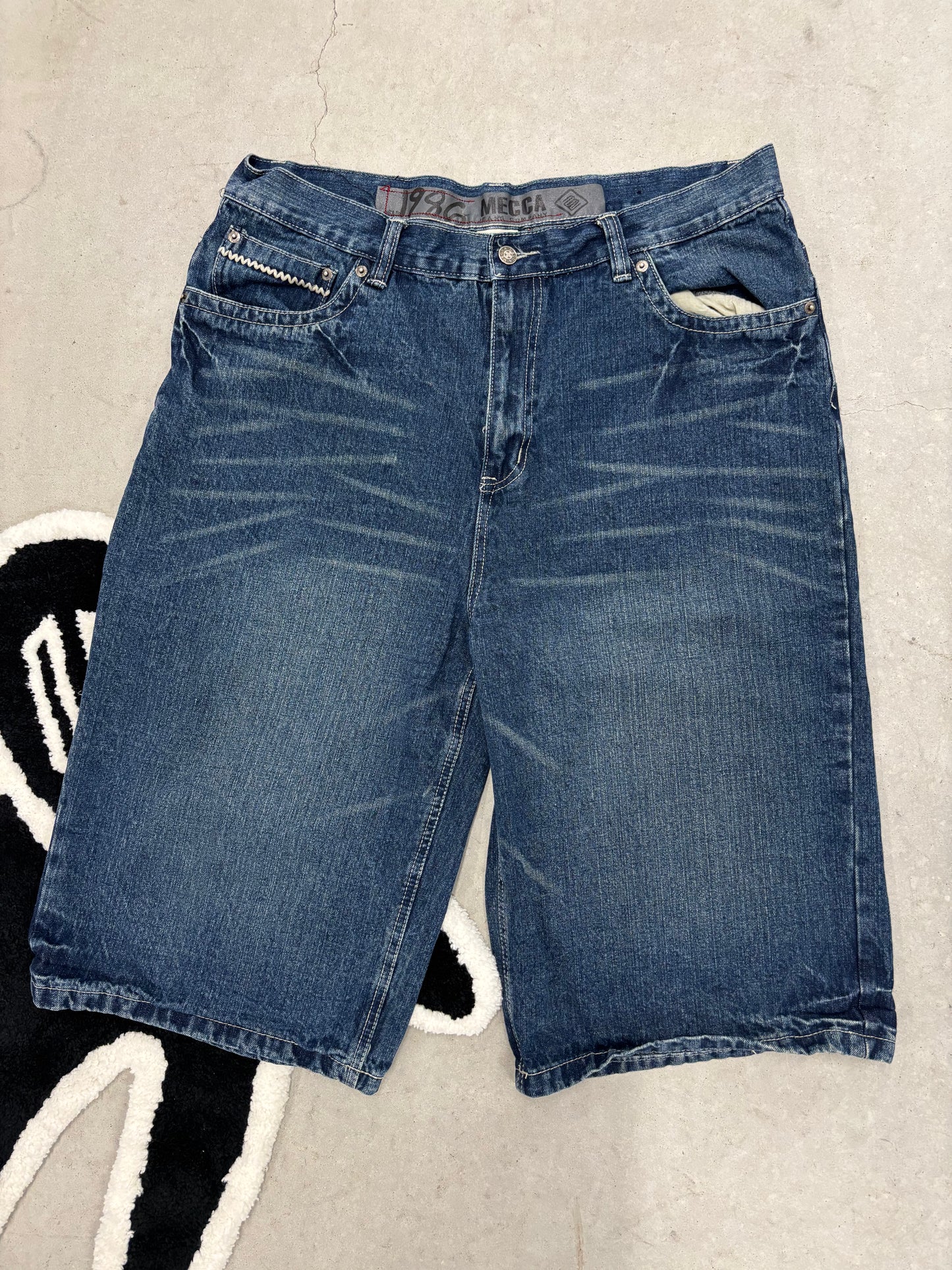 Vintage Mecca Denim Jorts Sz 38