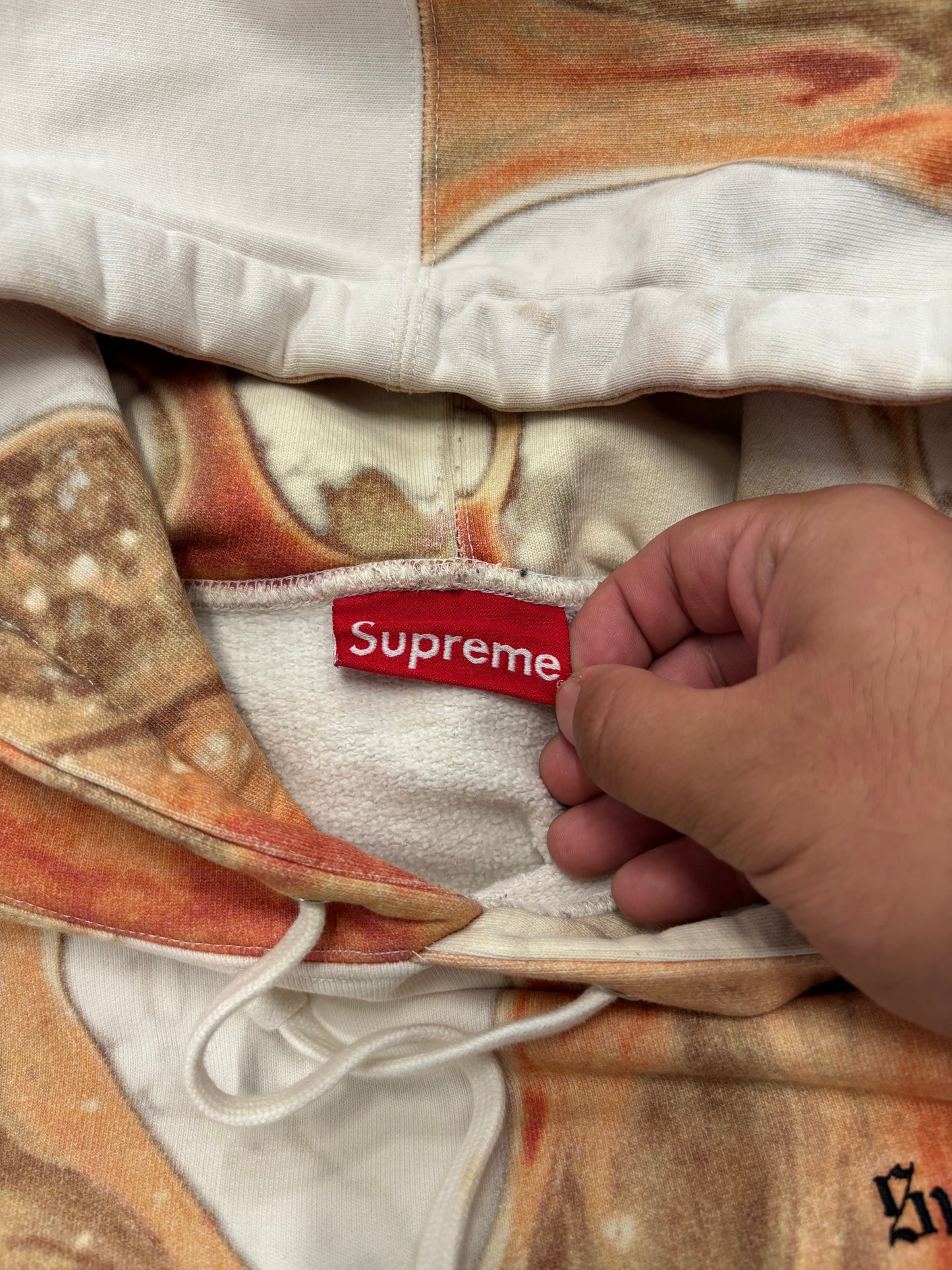 Supreme Hoodie B+S Sz Large
