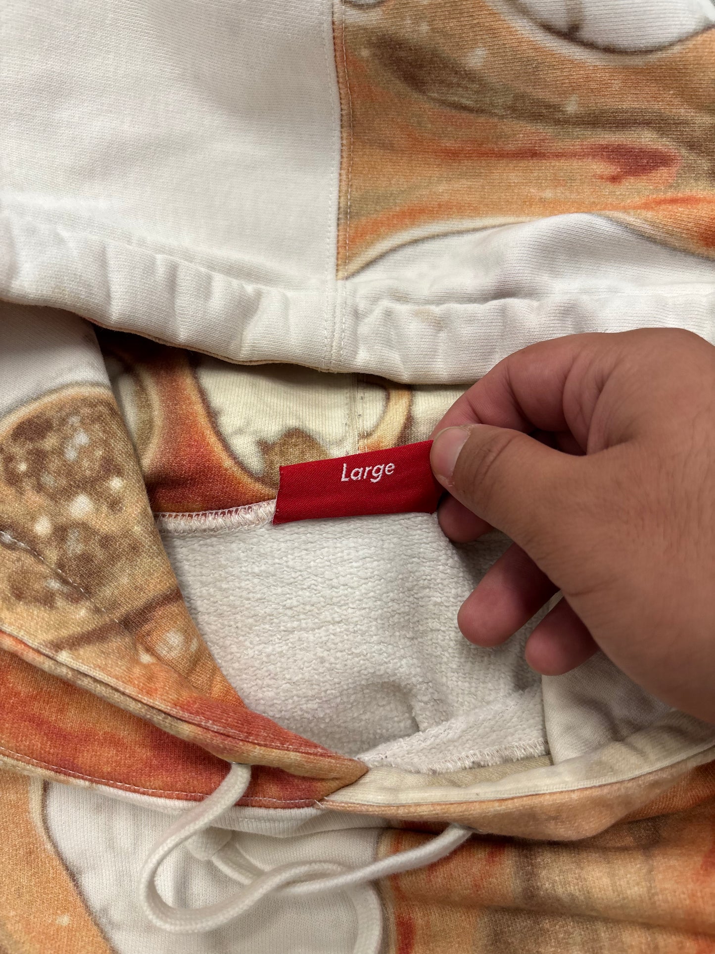 Supreme Hoodie B+S Sz Large