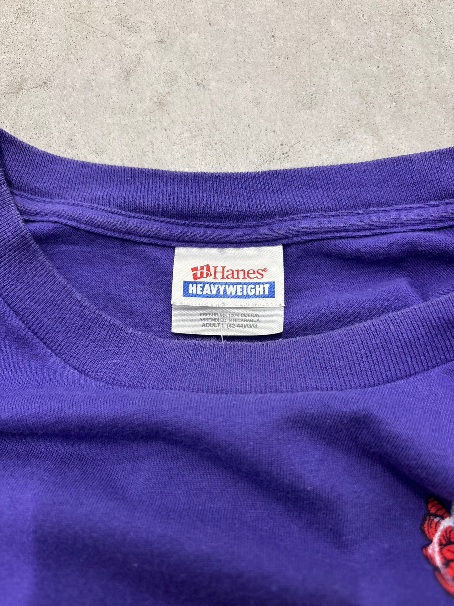 Vintage 2002 Spider-Man Movie Tee Purple Sz Large