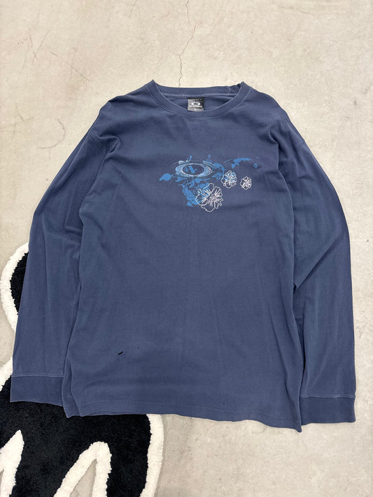 Oakley Y2K Graphic Long Sleeve Tee Sz Large