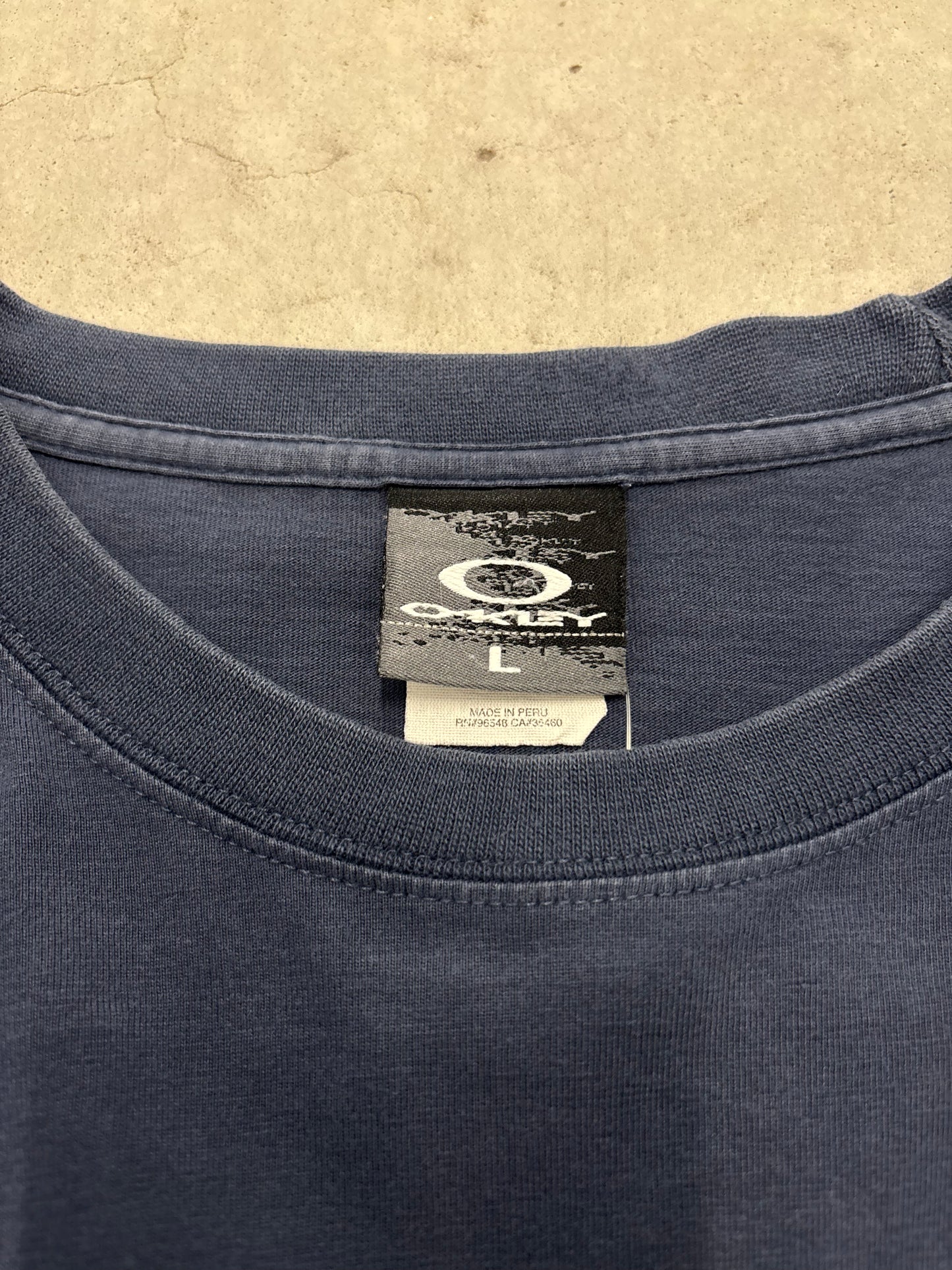 Oakley Y2K Graphic Long Sleeve Tee Sz Large