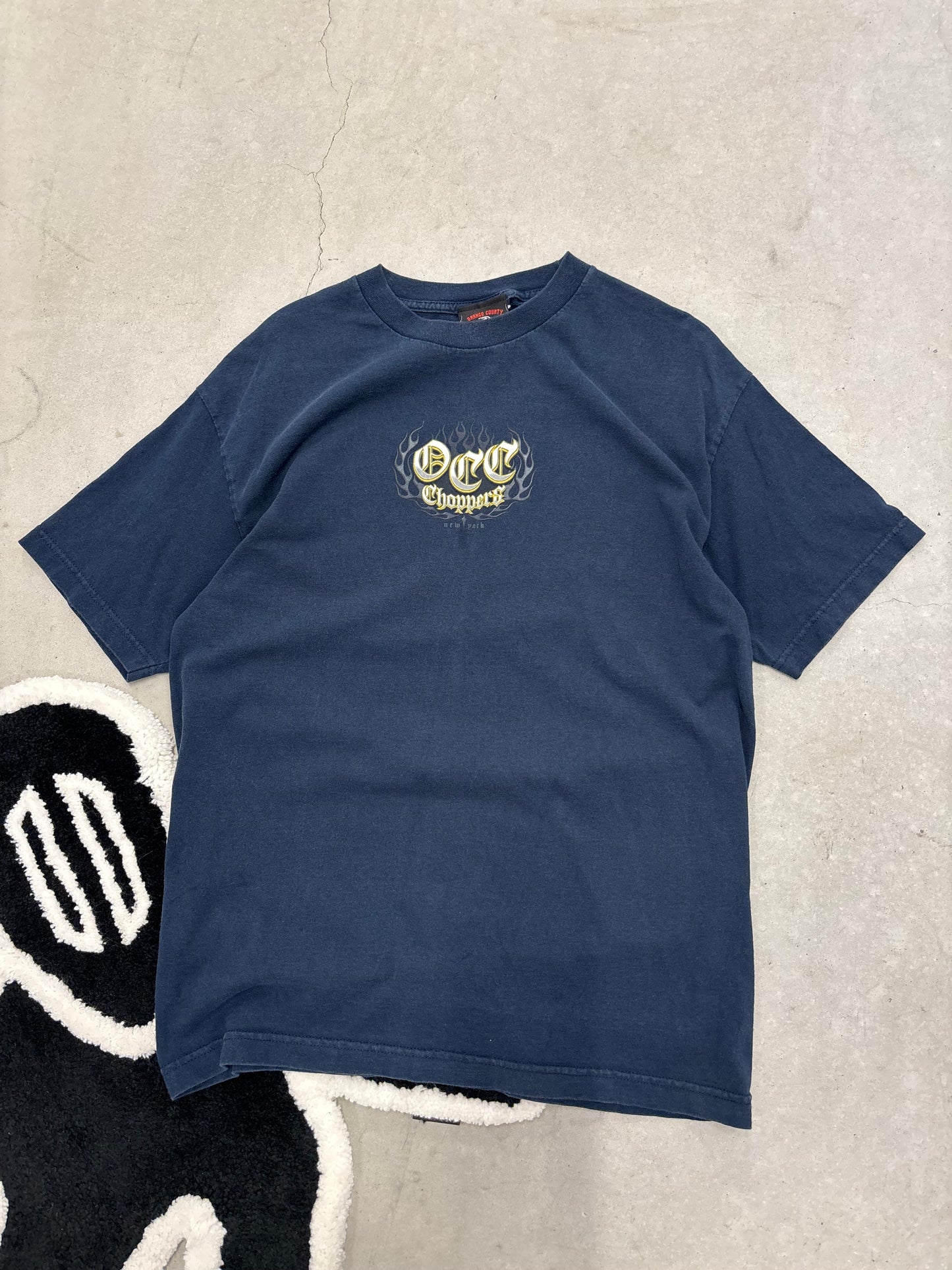 Orange County Choppers Tee Navy Sz XL