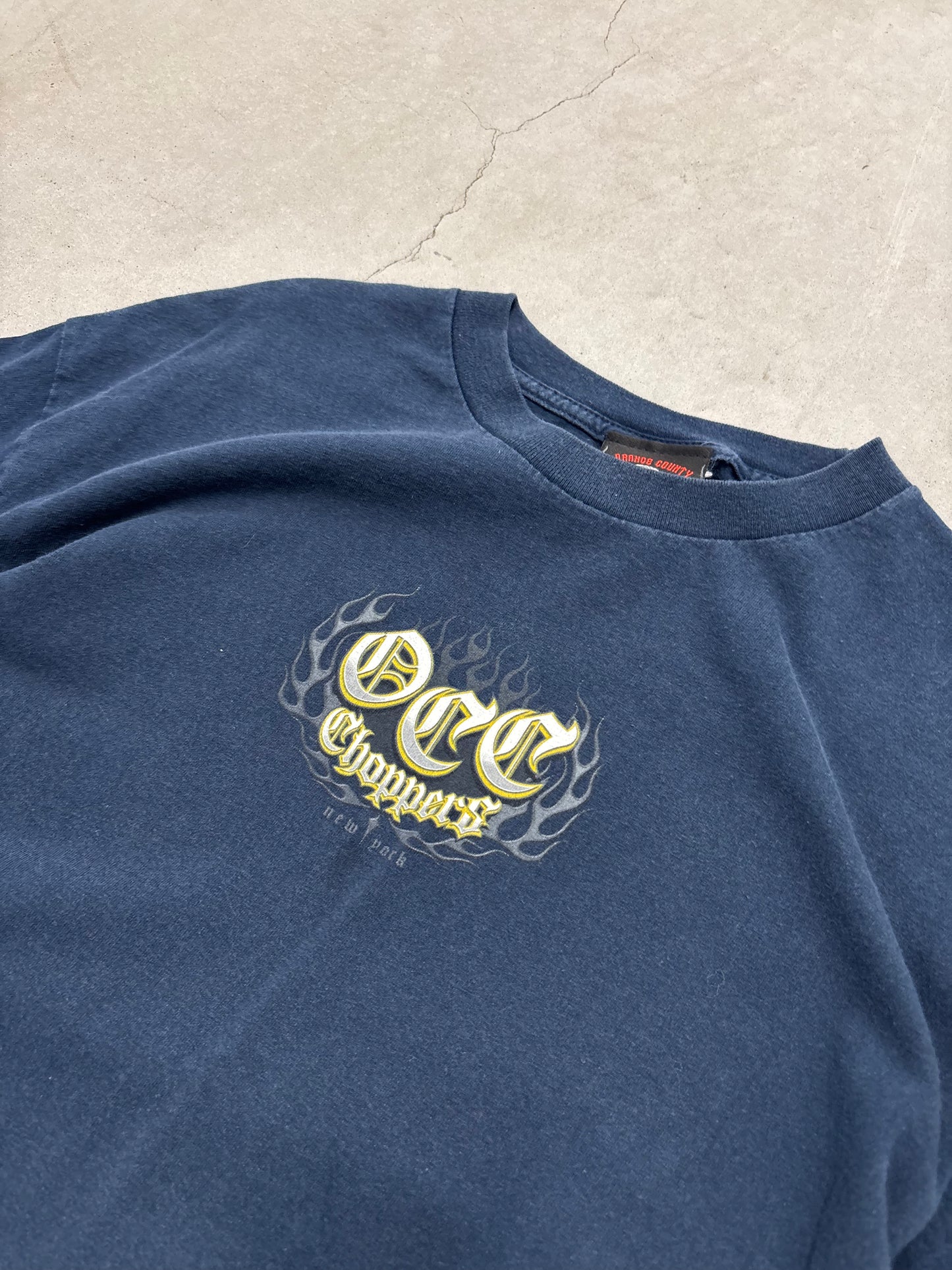 Orange County Choppers Tee Navy Sz XL