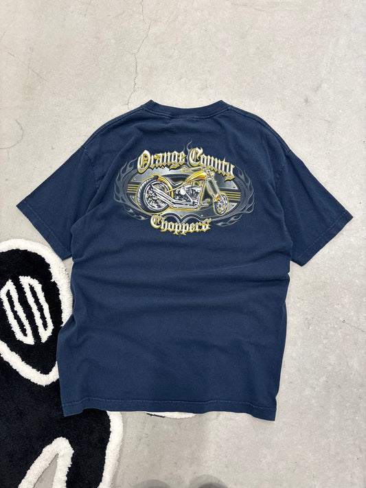 Orange County Choppers Tee Navy Sz XL