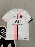 Nike PSG 2021/22 Away Jersey White Pink Sz Large (Day 7)
