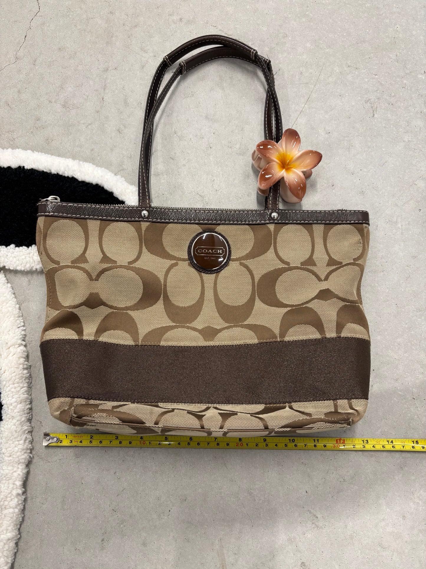 Coach Signature Canvas Tote (Day 2)