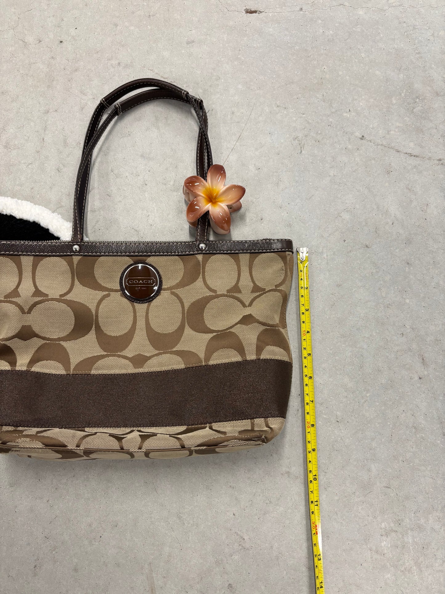 Coach Signature Canvas Tote (Day 2)