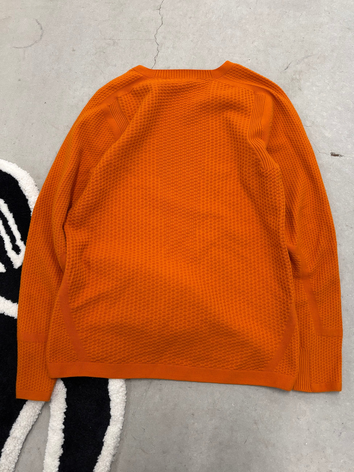 Arc'teryx Hallam Merino Wool Crew Orange Sz Small