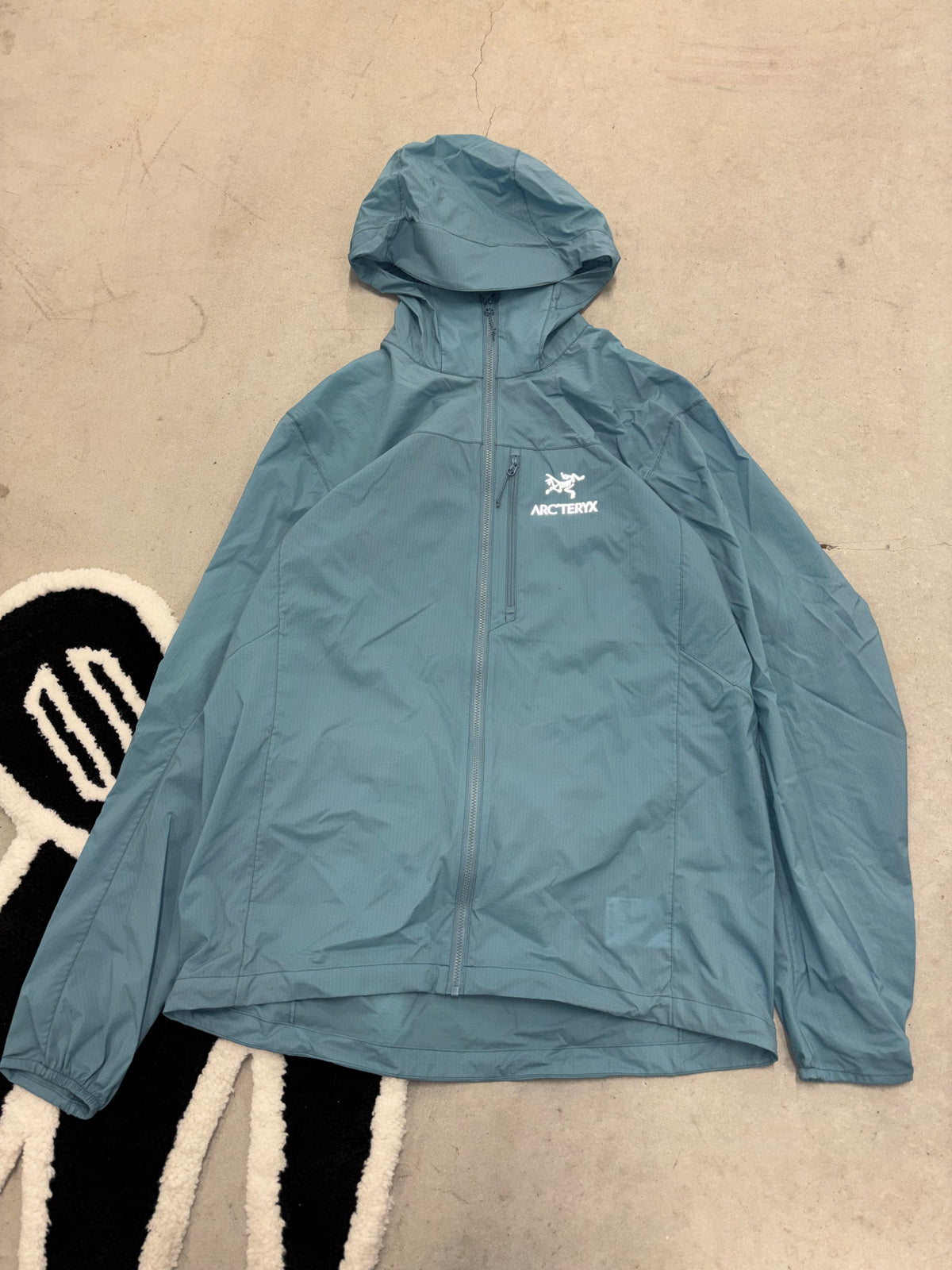 Arc'teryx Squamish Hoody Glacier Blue Sz Medium
