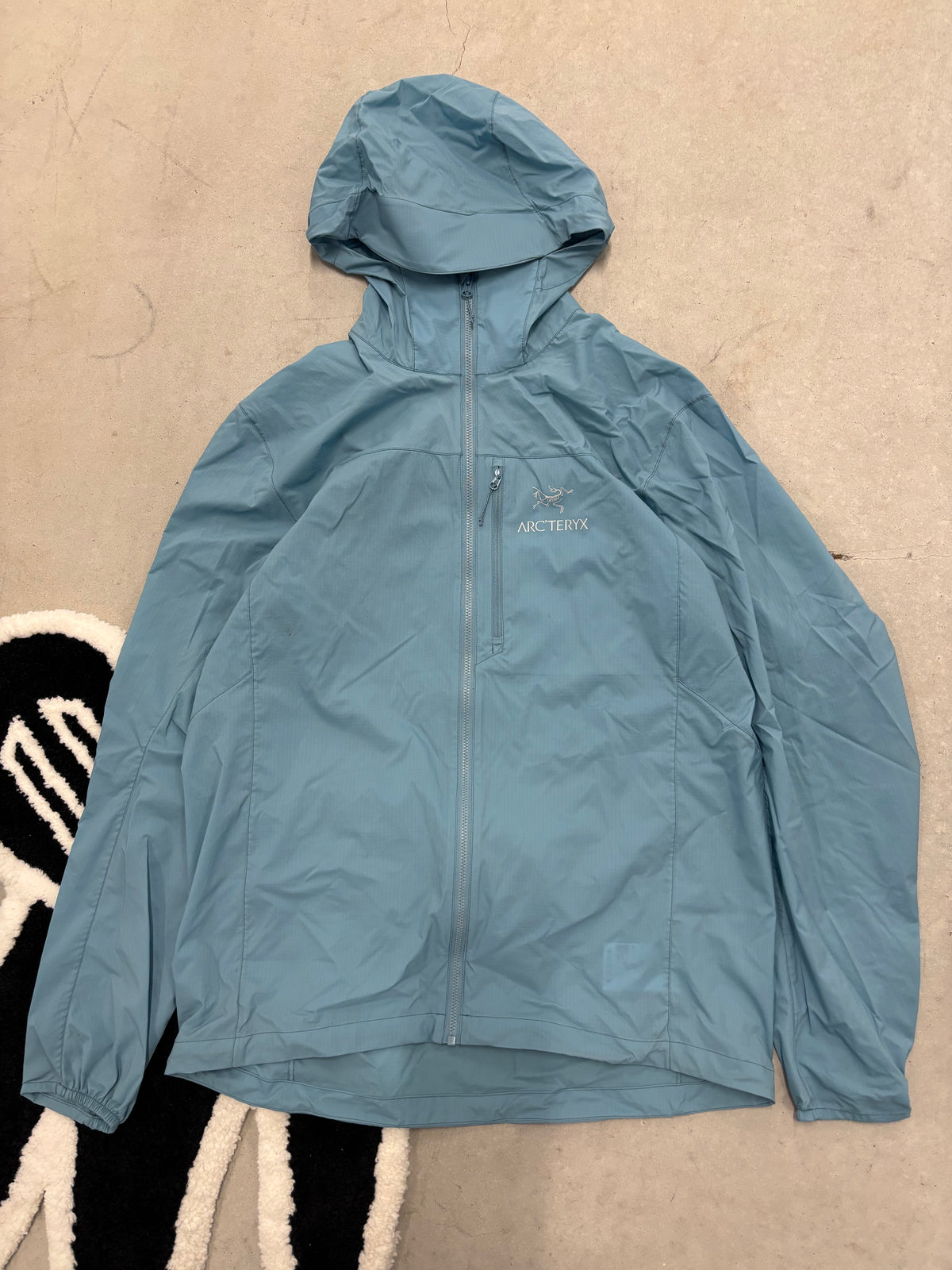 Arc'teryx Squamish Hoody Glacier Blue Sz Medium