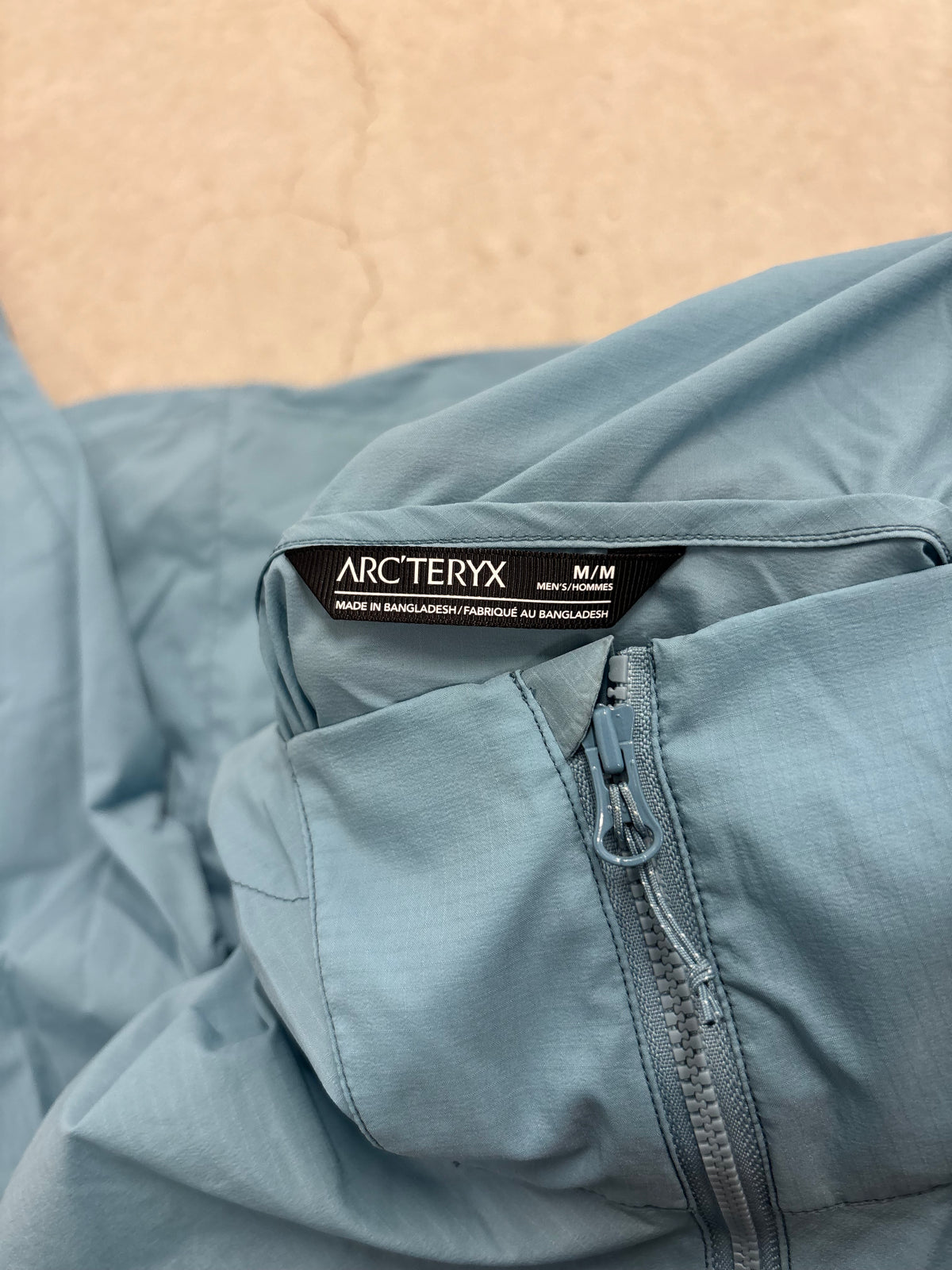 Arc'teryx Squamish Hoody Glacier Blue Sz Medium