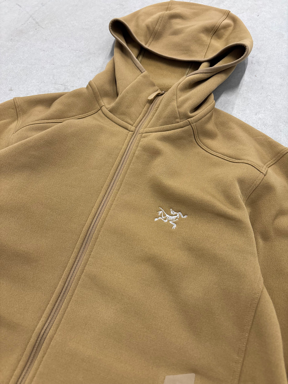 Arc'teryx Kyanite Hoody Camel Sz Small