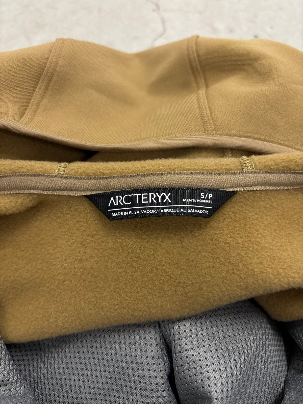 Arc'teryx Kyanite Hoody Camel Sz Small