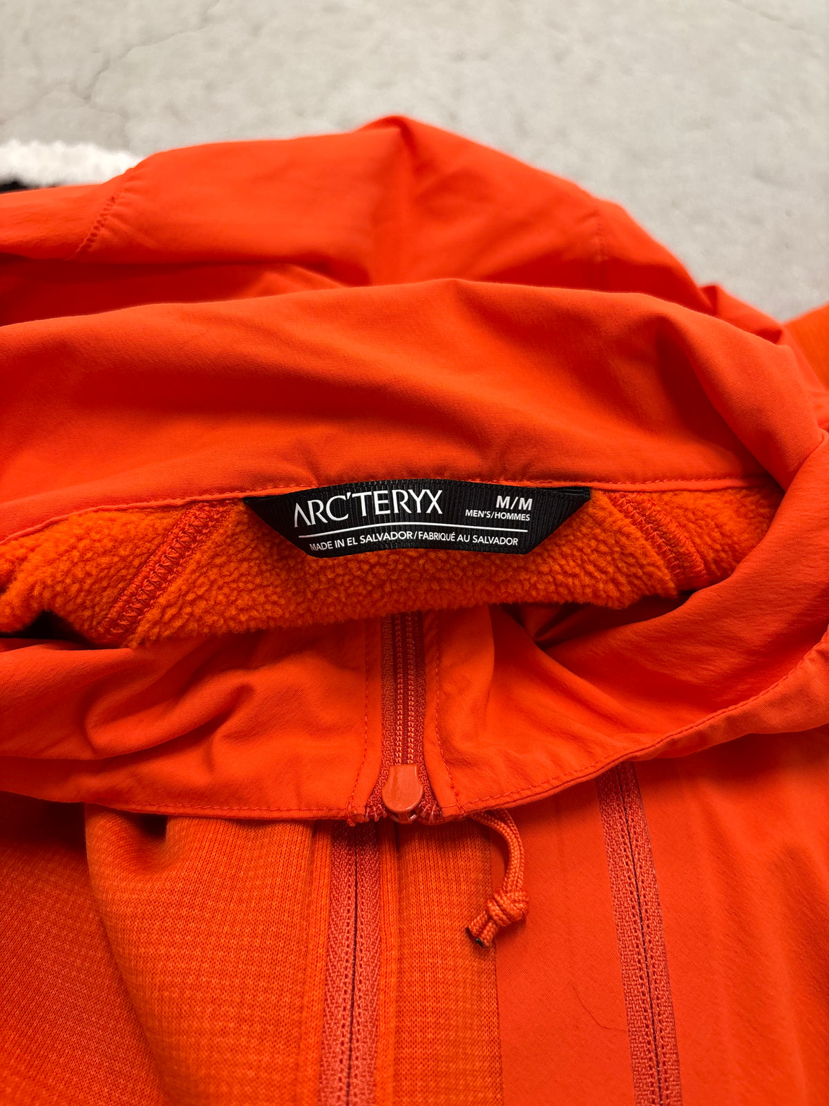 Arc'teryx Konseal Pullover Hoody Orange Sz Medium