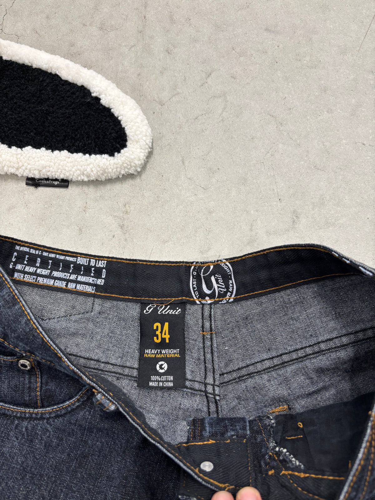 G-Unit Heavyweight Raw Denim Jeans Sz 34 (Day 8)