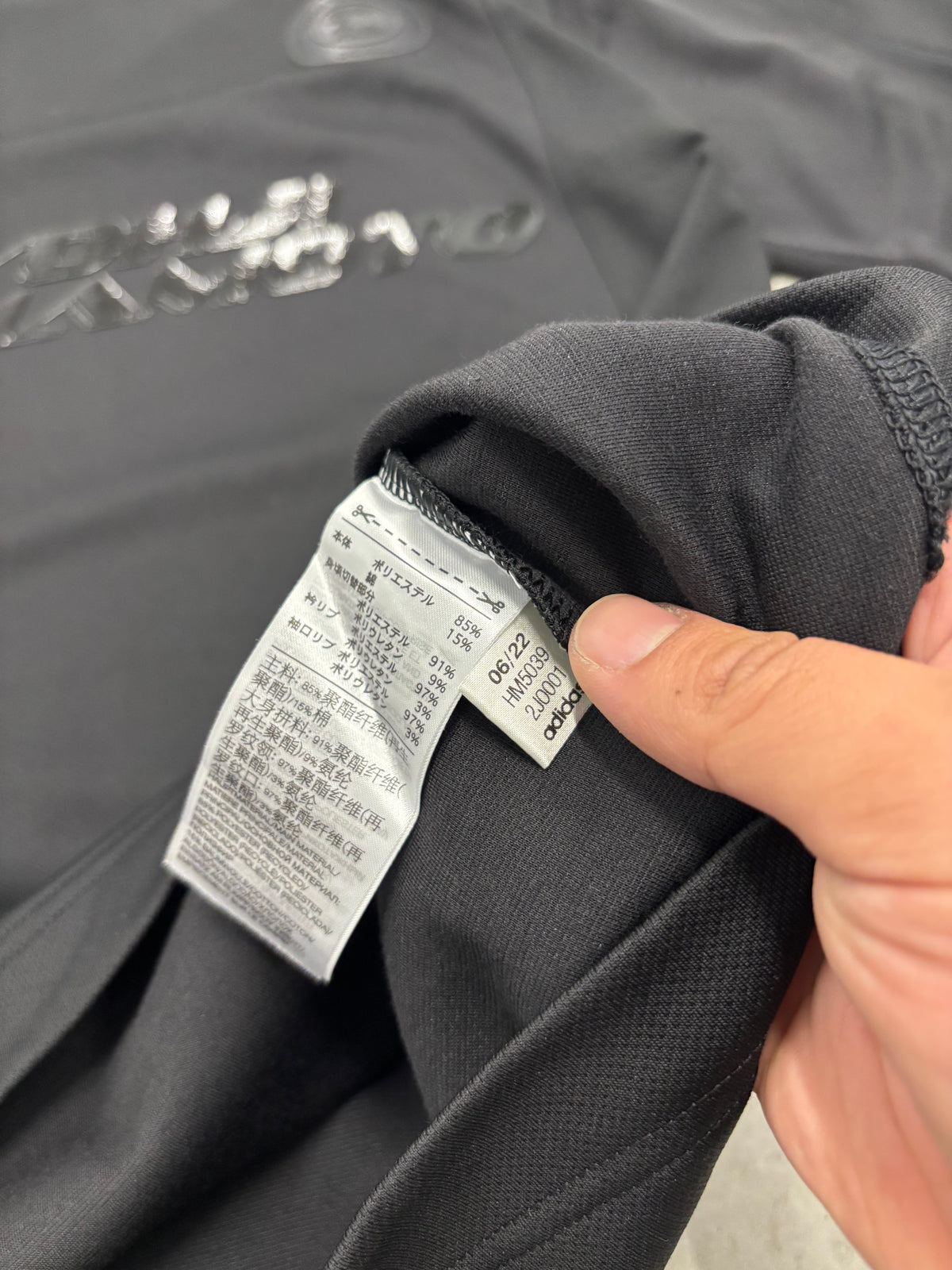 Y-3 Yohji Yamamoto Logo Tee Sz Small (Day 10)