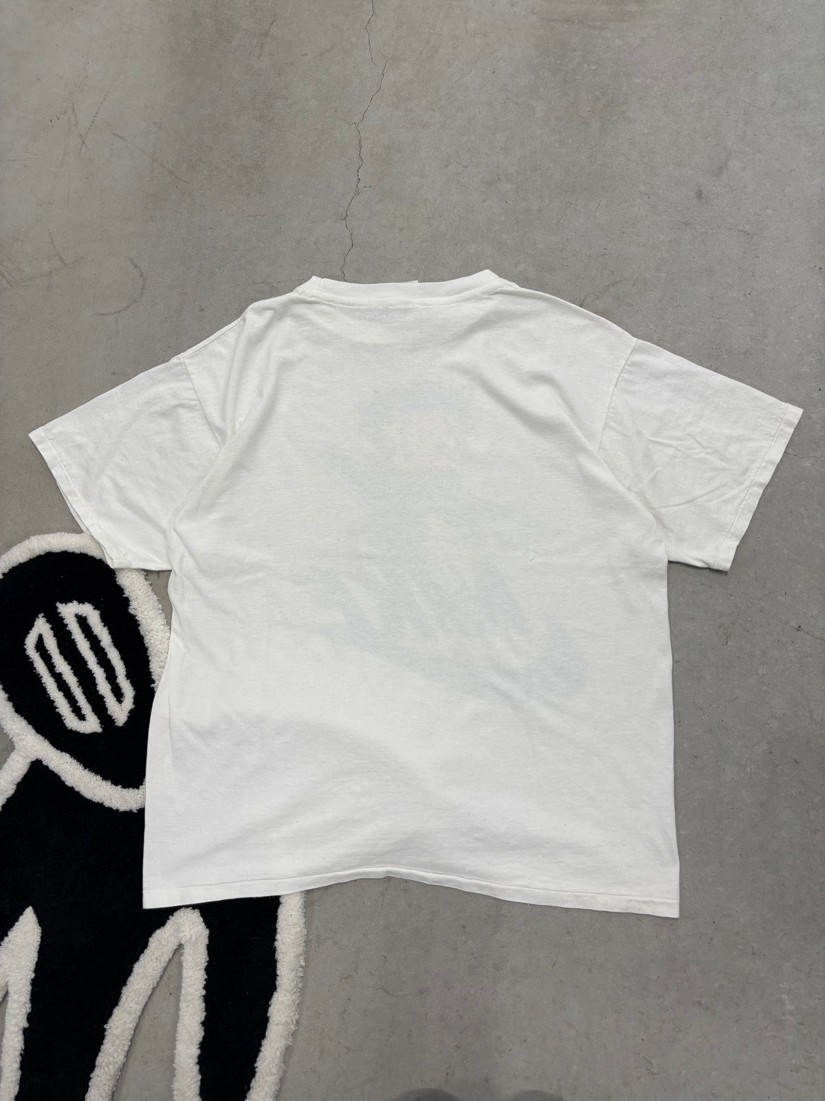 Vintage Betty Boop Cartoon Tee White Sz XL (Day 7)