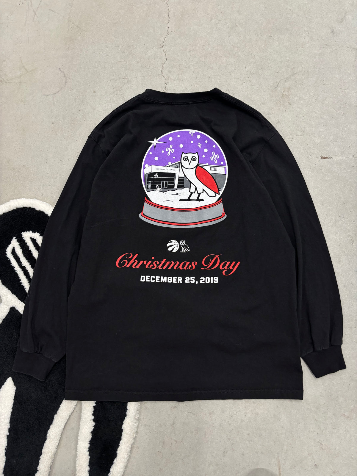 Raptors Christmas Day Tee Sz Large (Day 10)