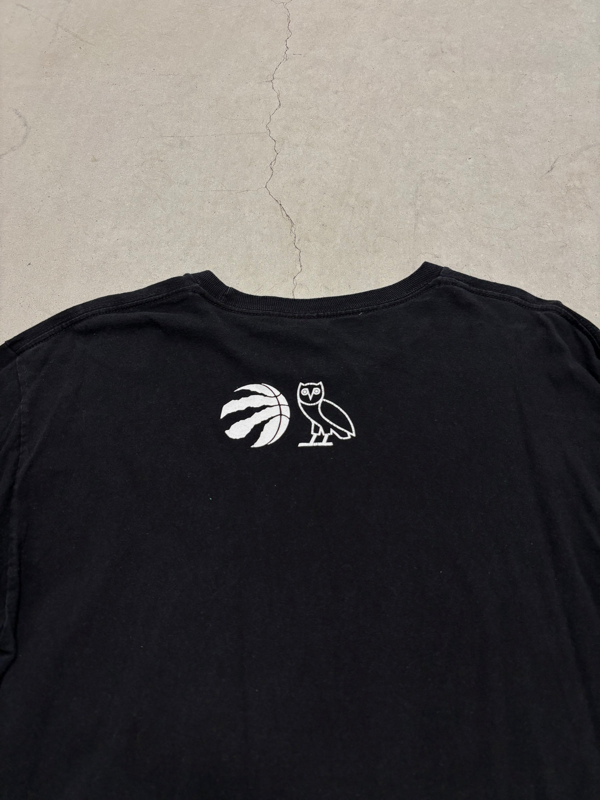 Raptors x OVO Collage Tee Sz Large (Day 10)