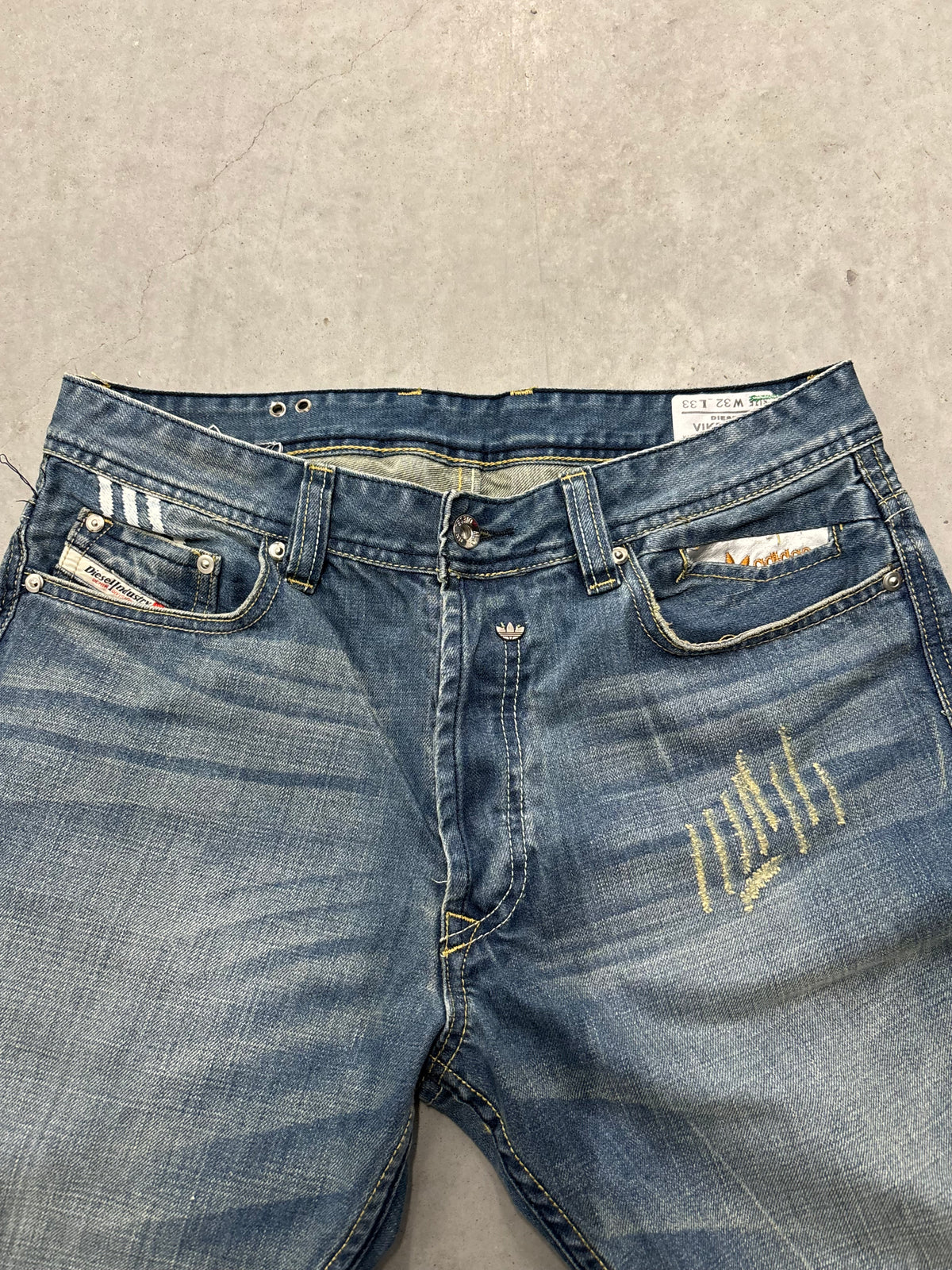 Diesel x Adidas Originals Collab Jeans Sz 32x32 (Day 14)