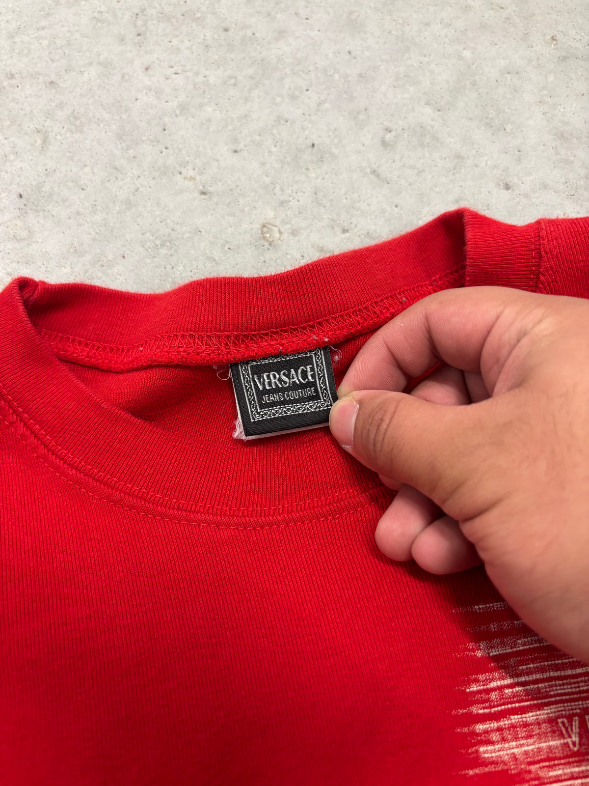 Versace Jeans Couture Long Sleeve Tee Sz Small (Day 13)