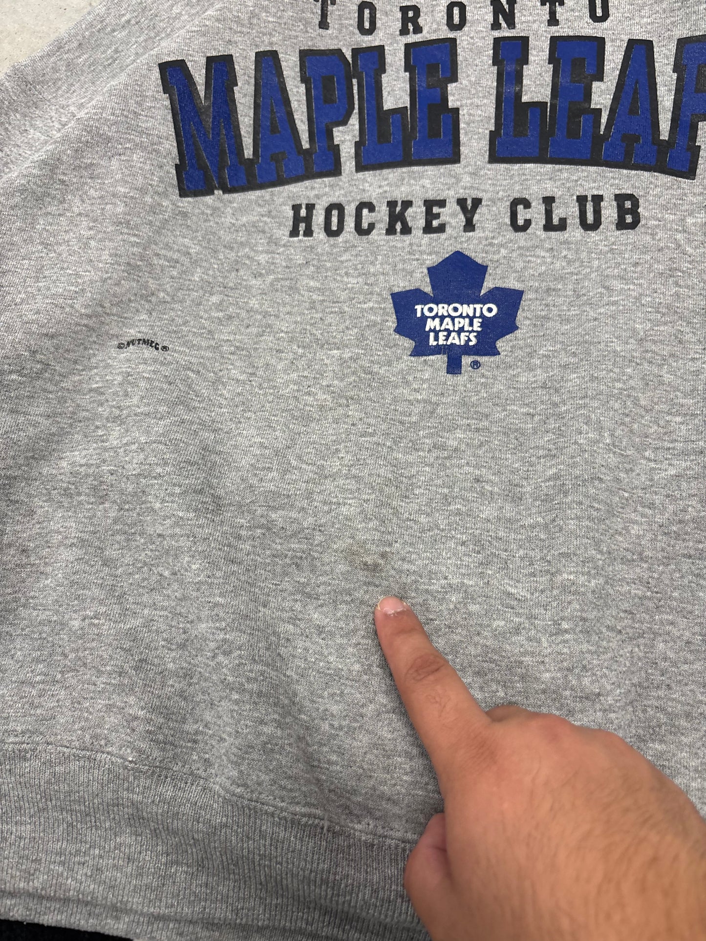 Toronto Maple Leafs Crewneck Sz Large